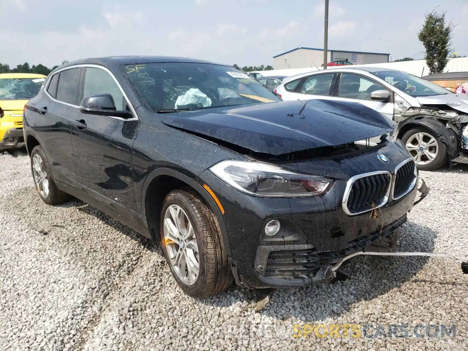 1 Photograph of a damaged car WBXYJ1C07L5R58502 BMW X2 2020