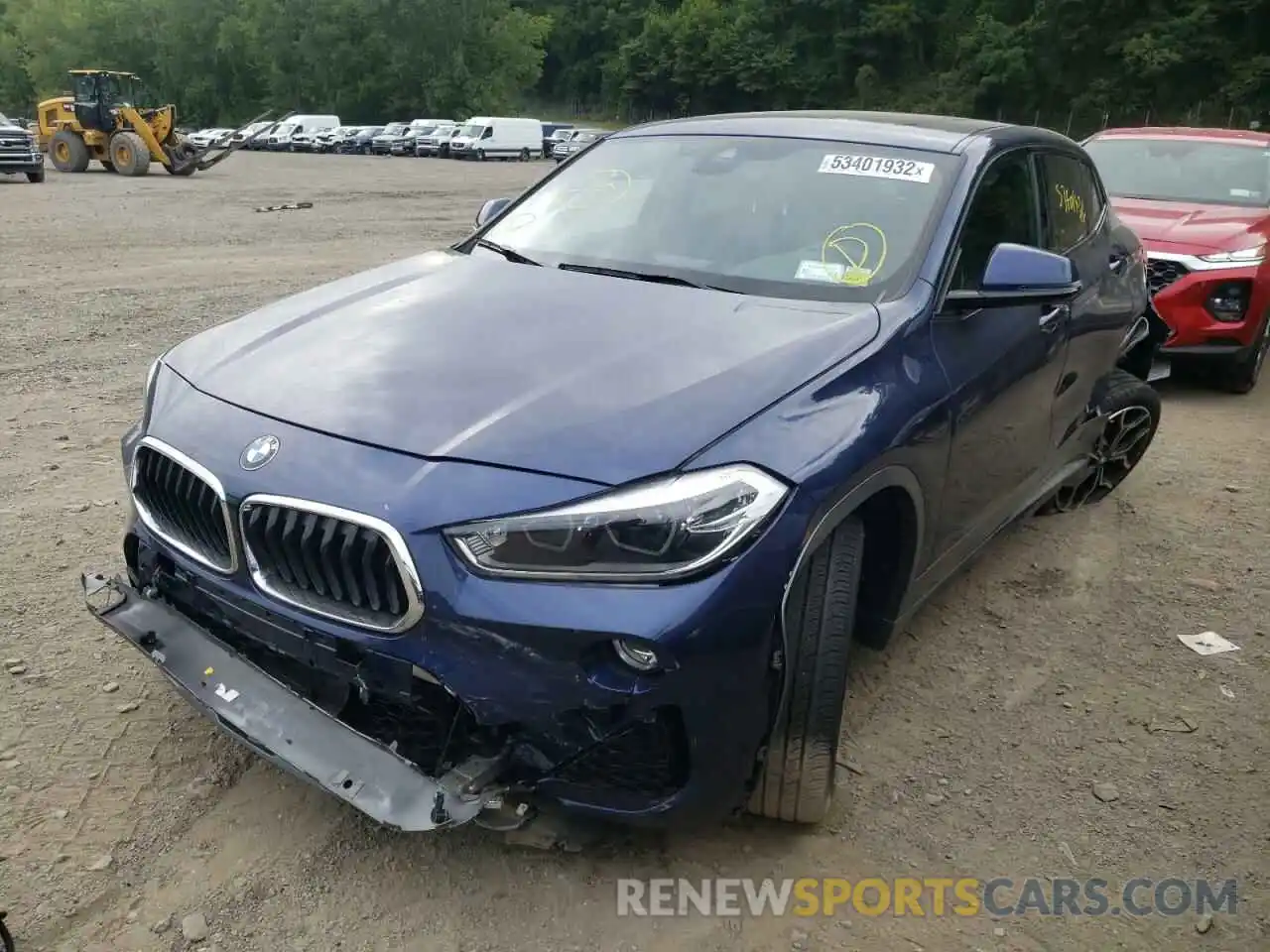 2 Photograph of a damaged car WBXYJ1C08L5P04197 BMW X2 2020