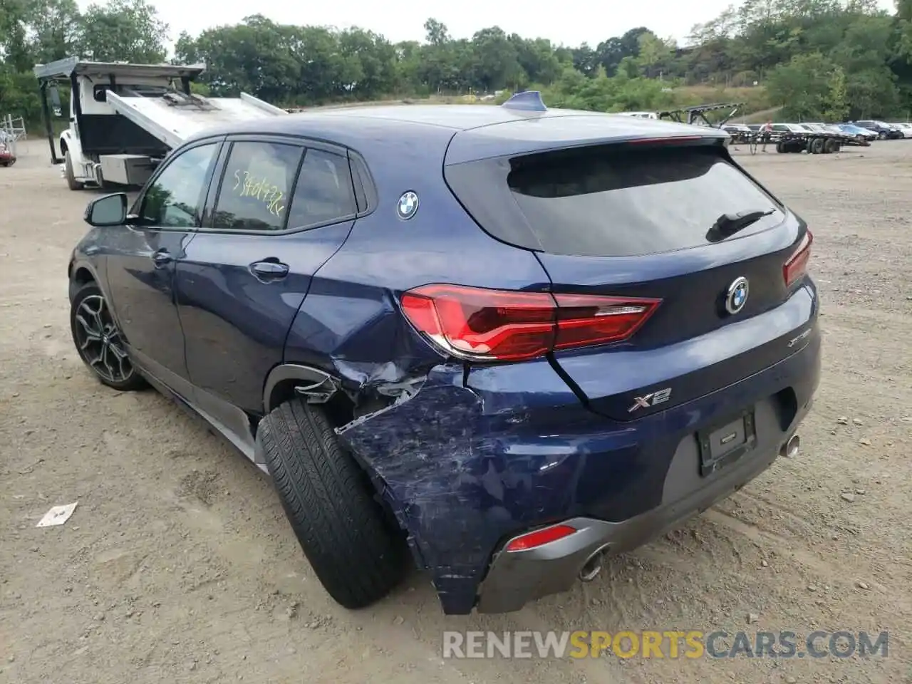 3 Photograph of a damaged car WBXYJ1C08L5P04197 BMW X2 2020