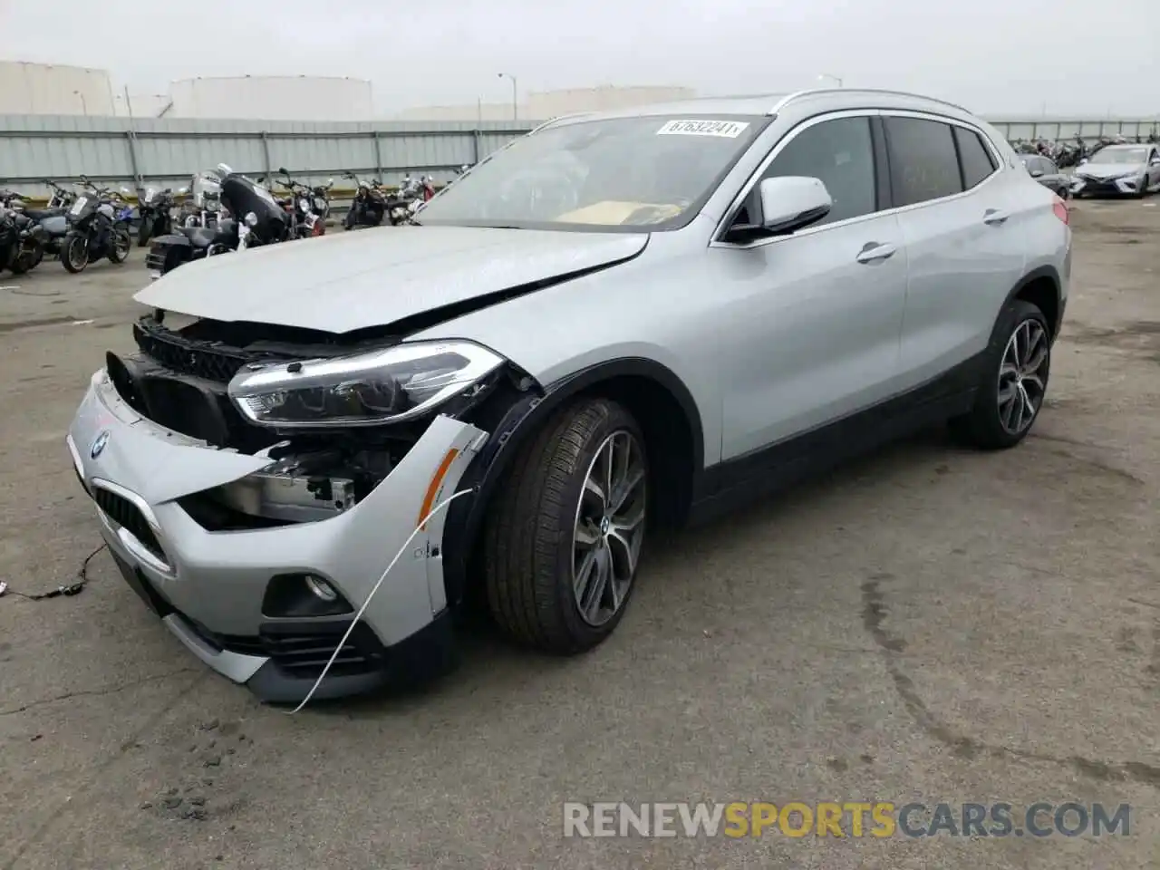 2 Photograph of a damaged car WBXYJ1C08L5P63444 BMW X2 2020