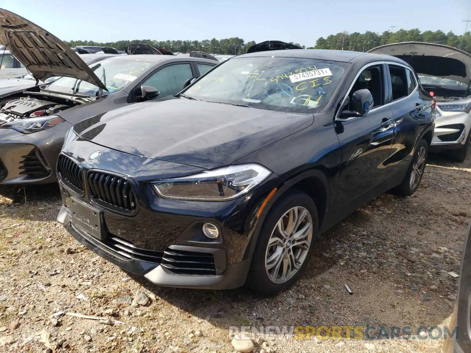 2 Photograph of a damaged car WBXYJ1C08L5R35035 BMW X2 2020