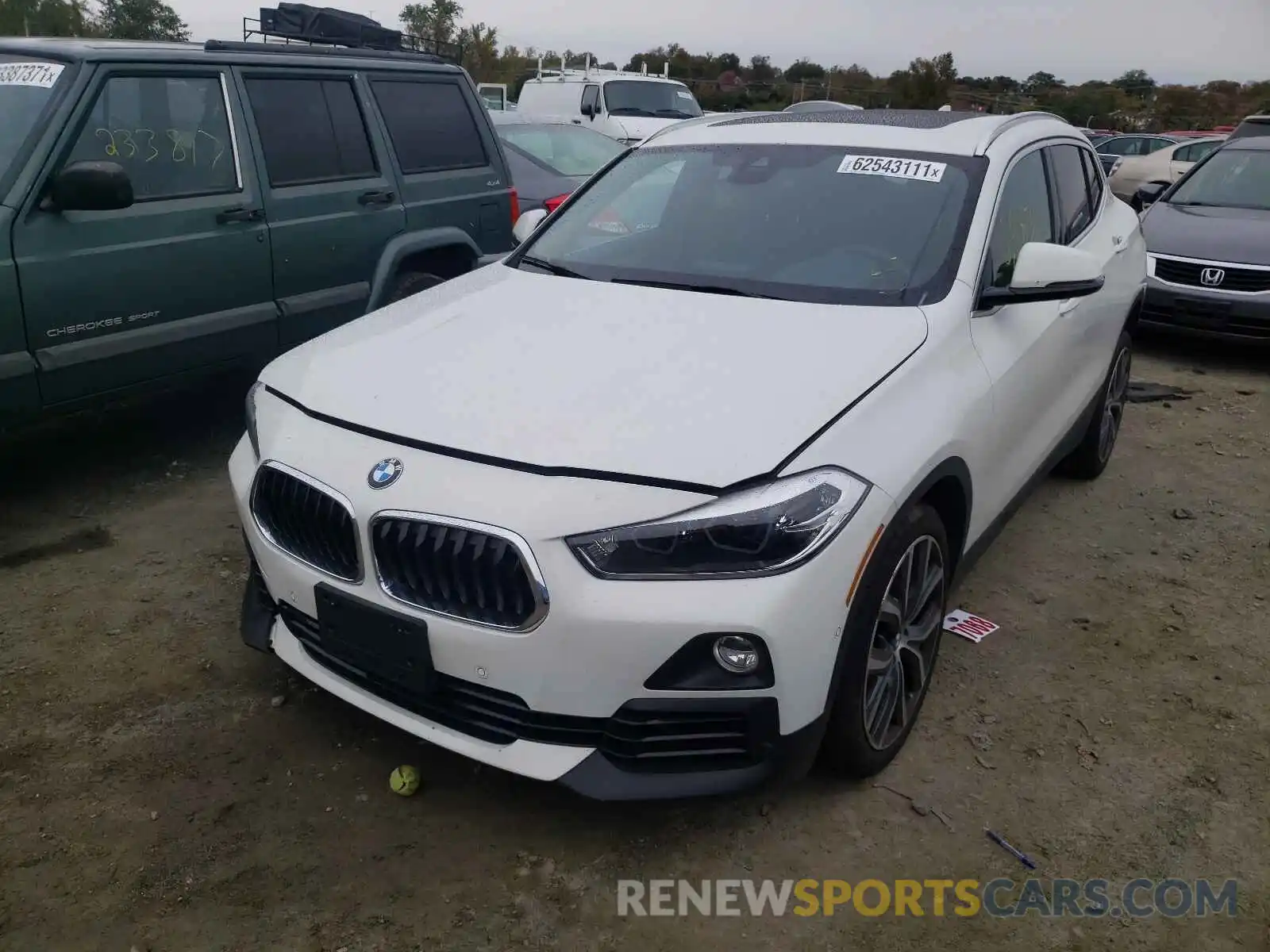 2 Photograph of a damaged car WBXYJ1C08L5R71940 BMW X2 2020