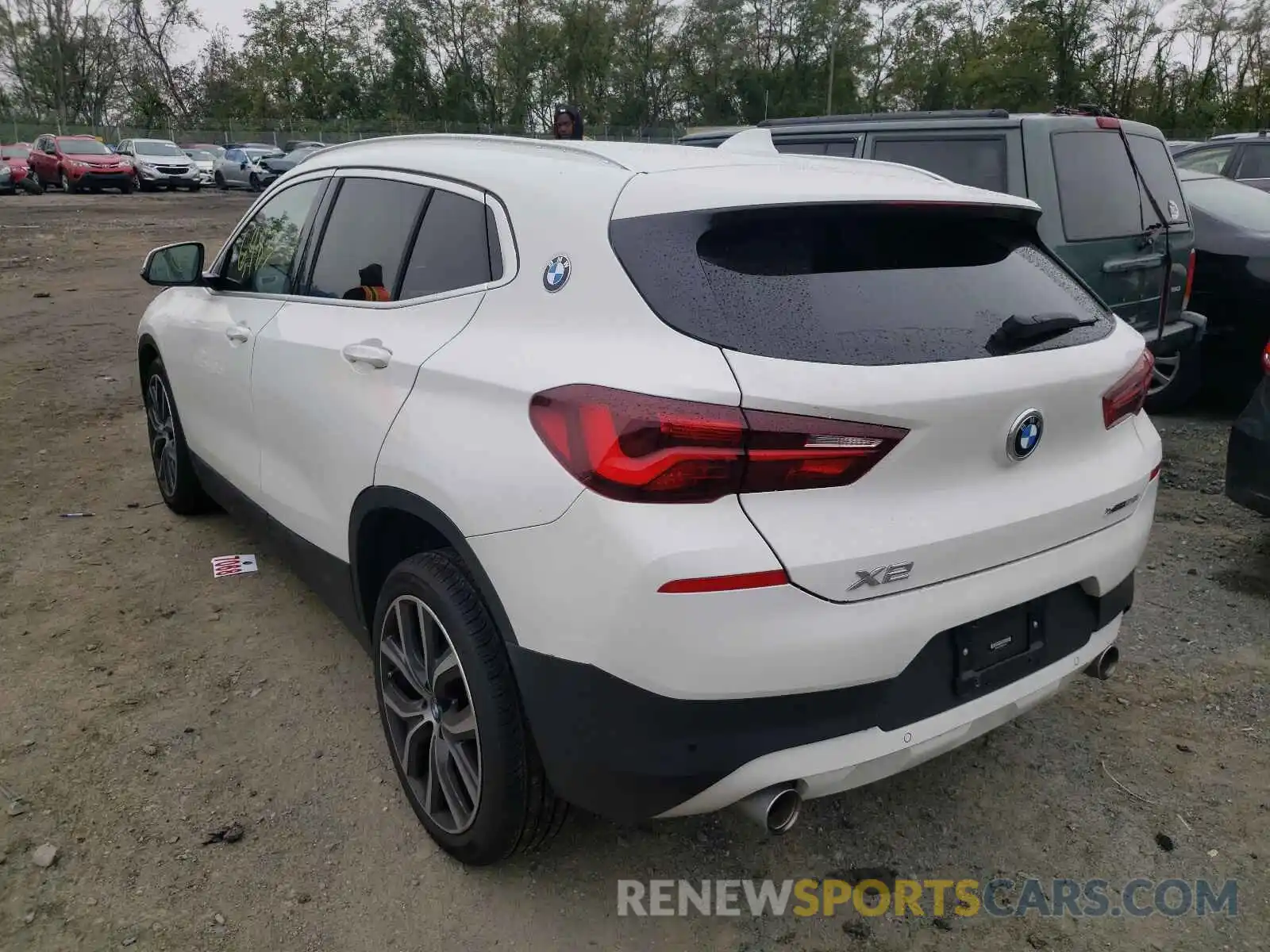 3 Фотография поврежденного автомобиля WBXYJ1C08L5R71940 BMW X2 2020