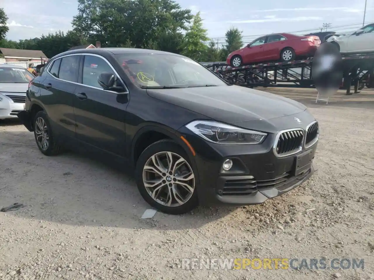 1 Photograph of a damaged car WBXYJ1C09L5P23633 BMW X2 2020