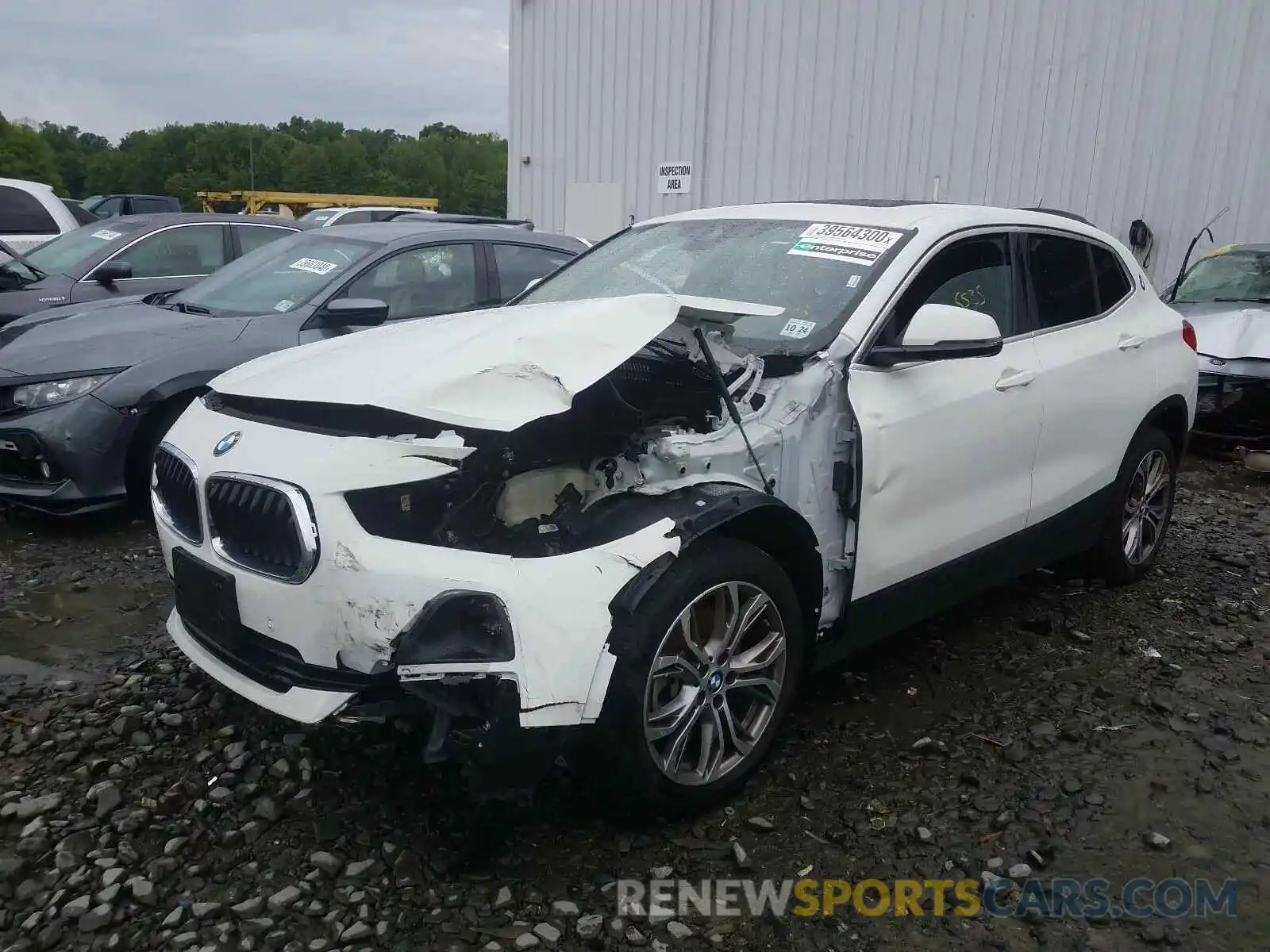2 Фотография поврежденного автомобиля WBXYJ1C09L5P33420 BMW X2 2020