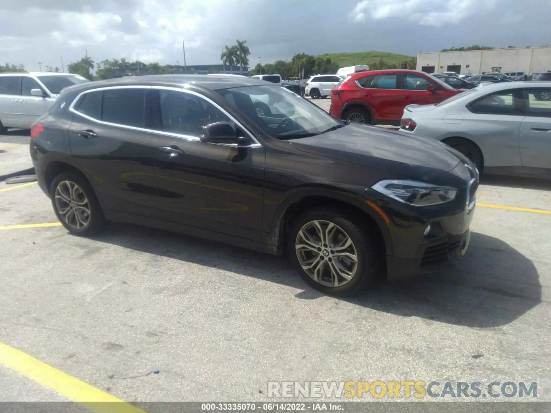 1 Photograph of a damaged car WBXYJ1C09L5R10788 BMW X2 2020