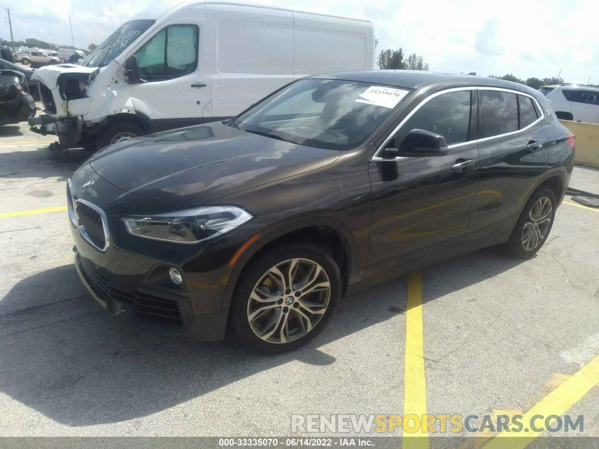 2 Photograph of a damaged car WBXYJ1C09L5R10788 BMW X2 2020