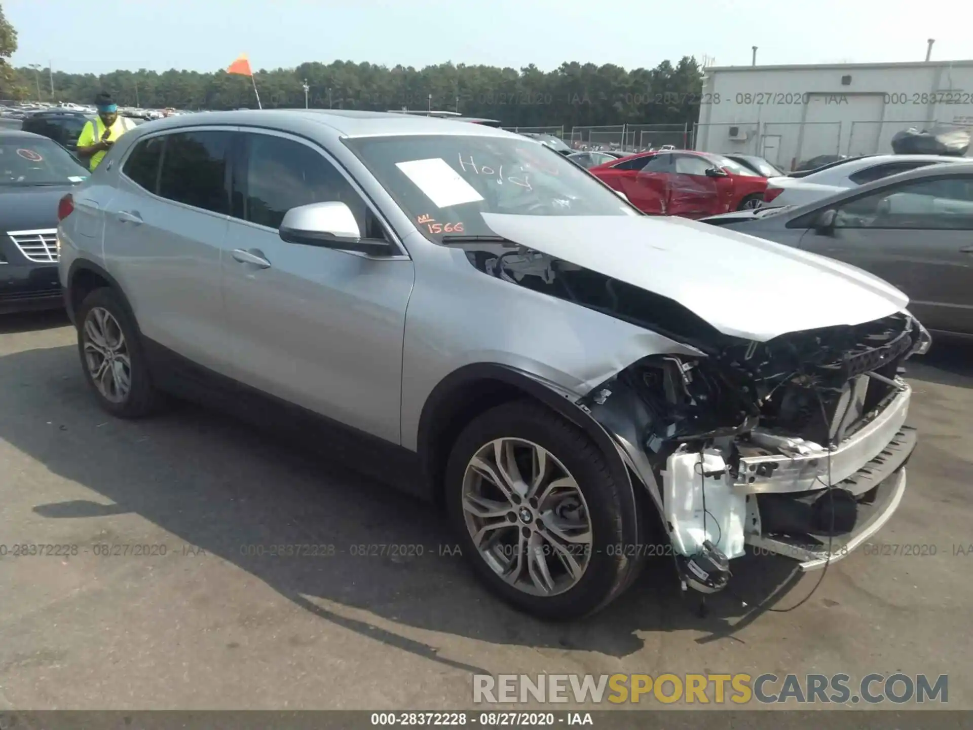 1 Photograph of a damaged car WBXYJ1C0XL5P05156 BMW X2 2020