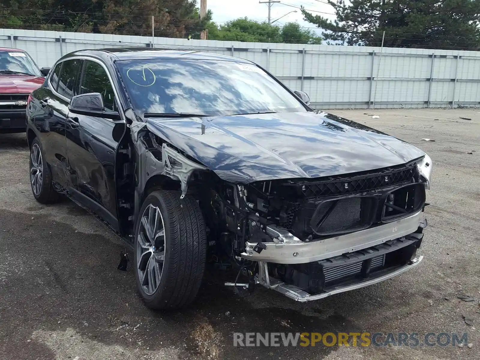 1 Photograph of a damaged car WBXYJ1C0XL5P63297 BMW X2 2020