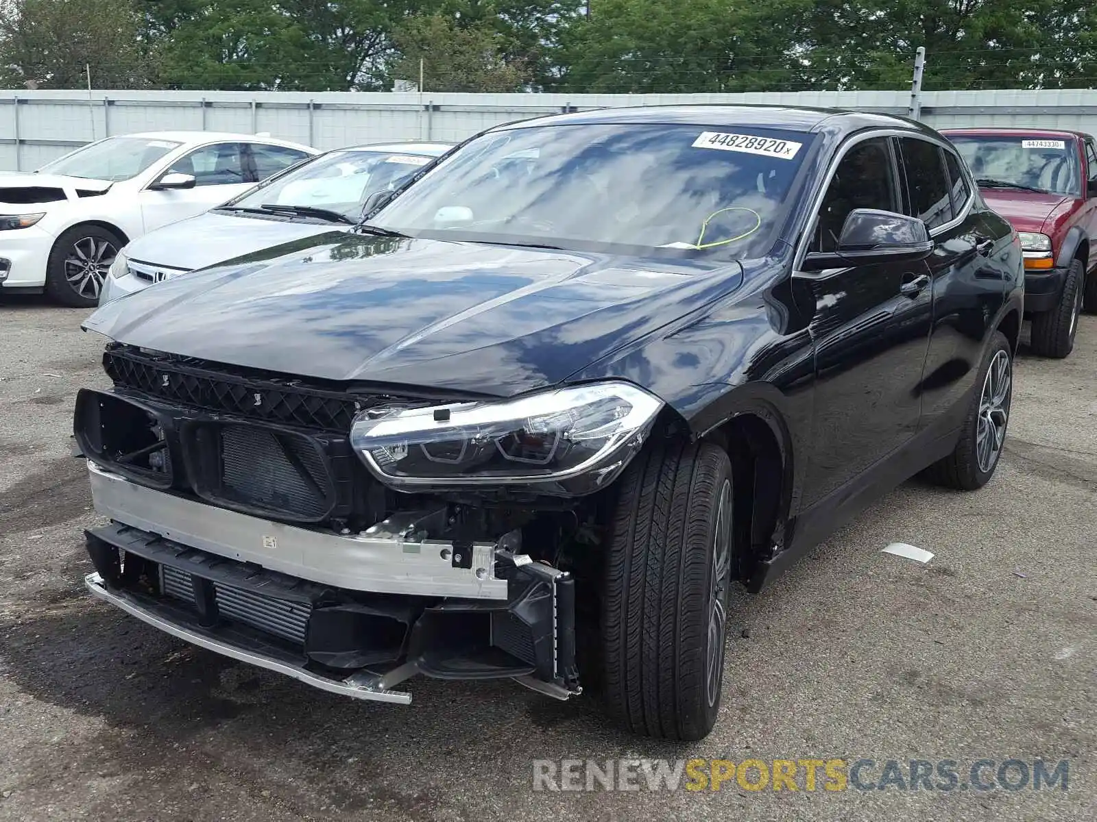 2 Фотография поврежденного автомобиля WBXYJ1C0XL5P63297 BMW X2 2020
