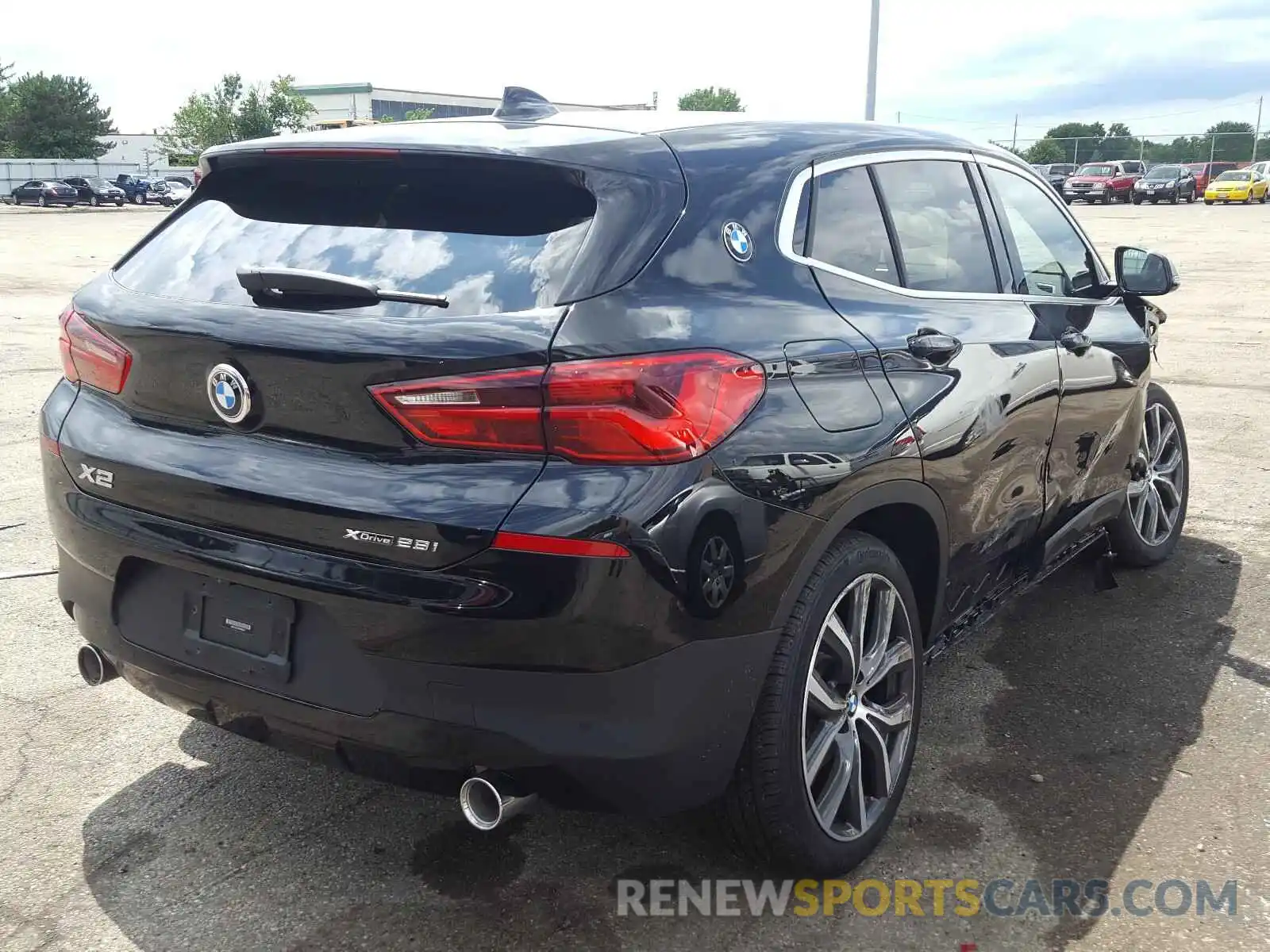 4 Photograph of a damaged car WBXYJ1C0XL5P63297 BMW X2 2020