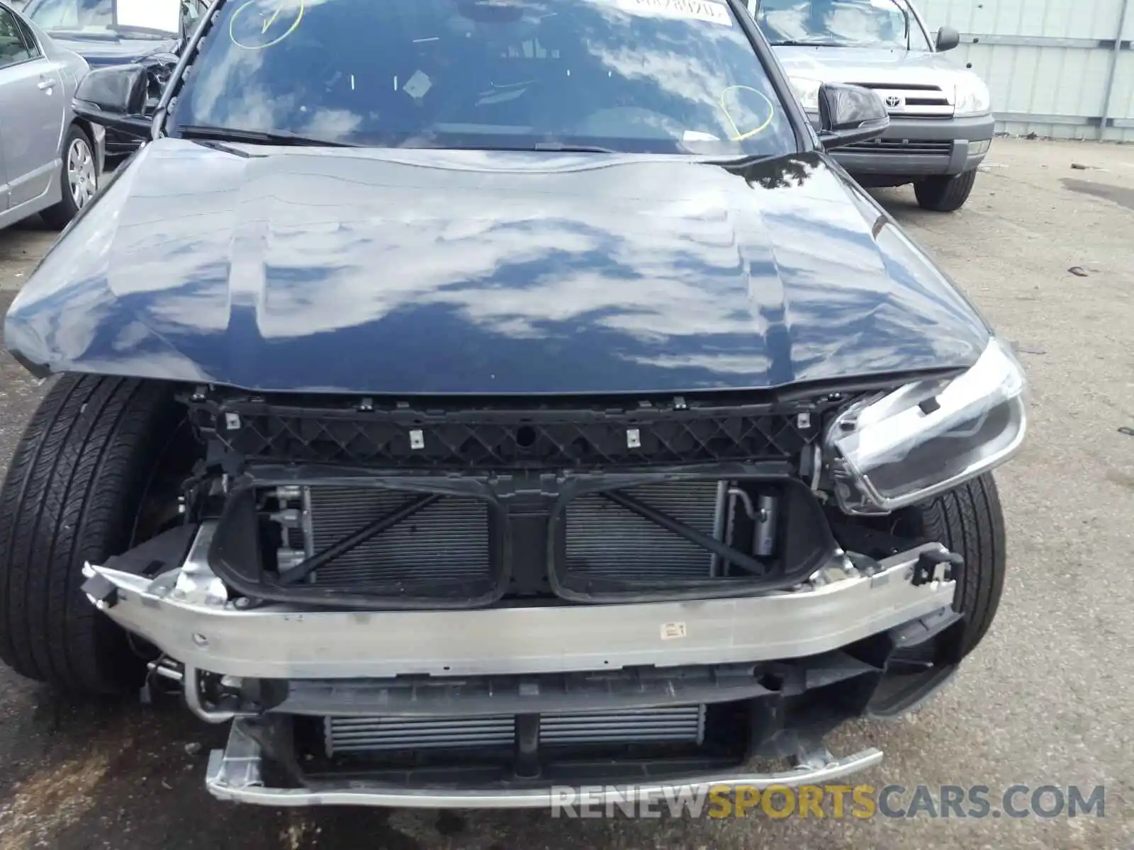9 Photograph of a damaged car WBXYJ1C0XL5P63297 BMW X2 2020