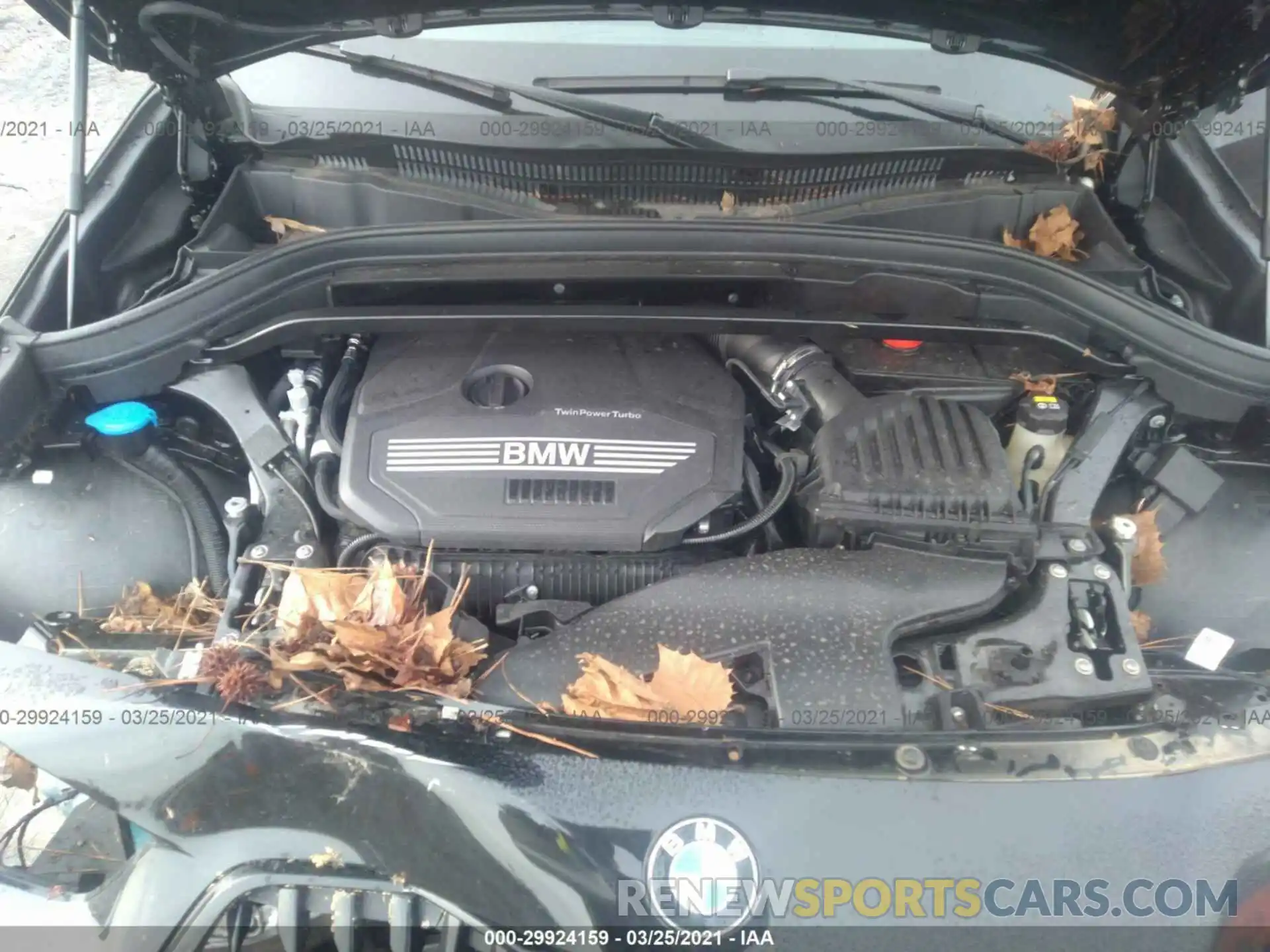 10 Photograph of a damaged car WBXYJ1C0XL5R32606 BMW X2 2020