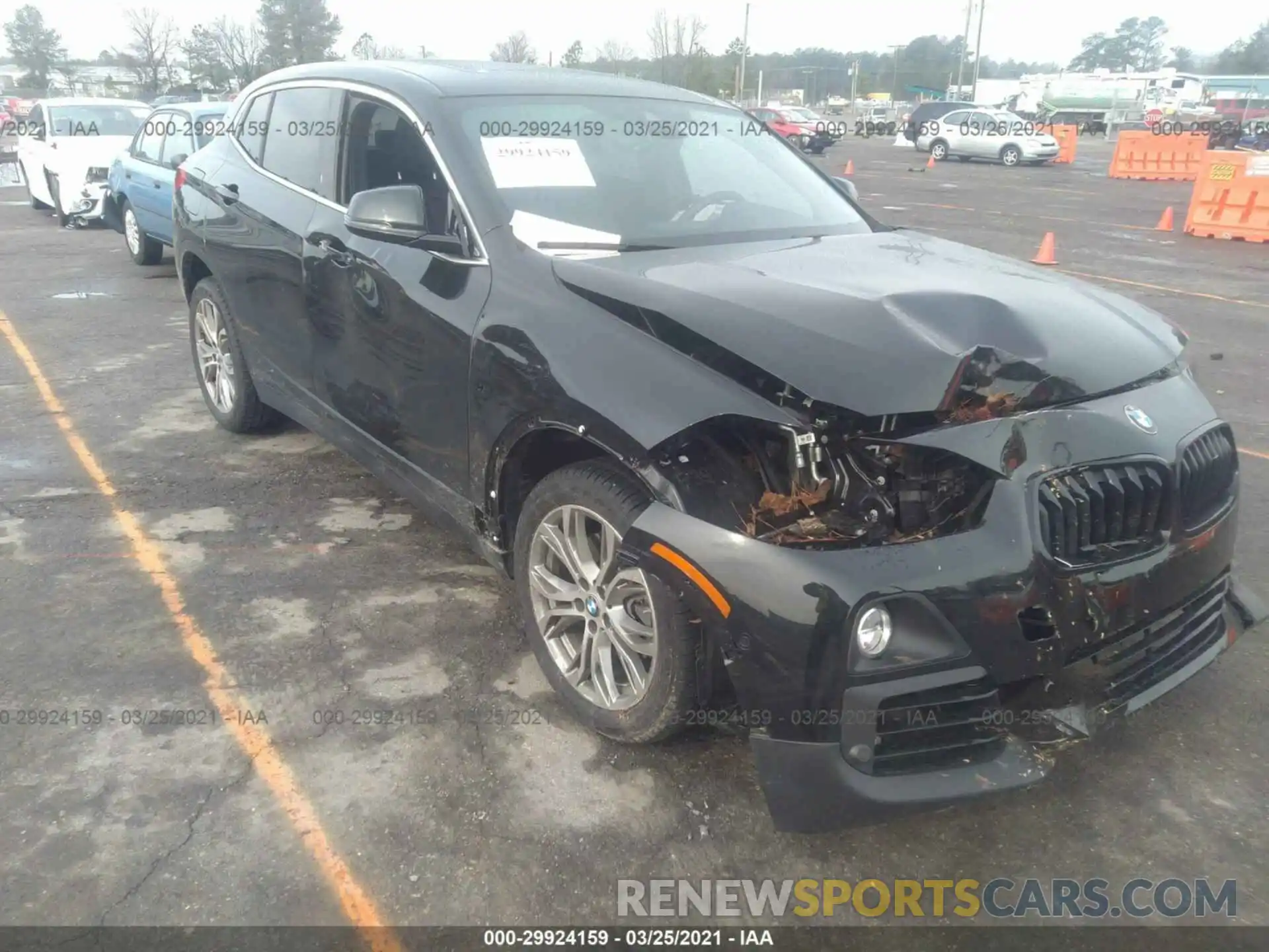 6 Photograph of a damaged car WBXYJ1C0XL5R32606 BMW X2 2020