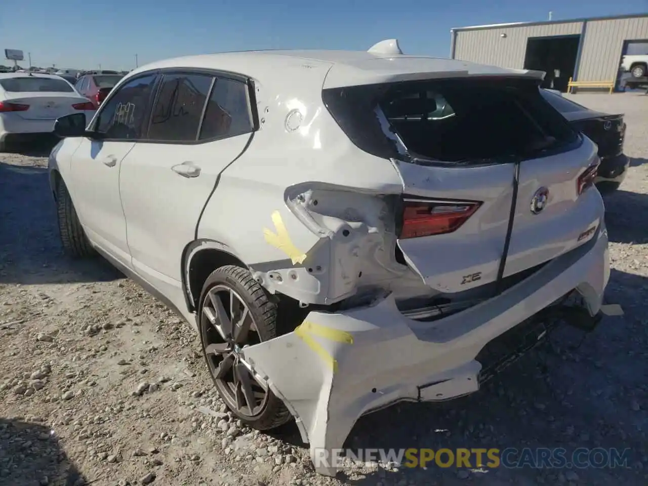 3 Photograph of a damaged car WBXYN1C00L5P34508 BMW X2 2020