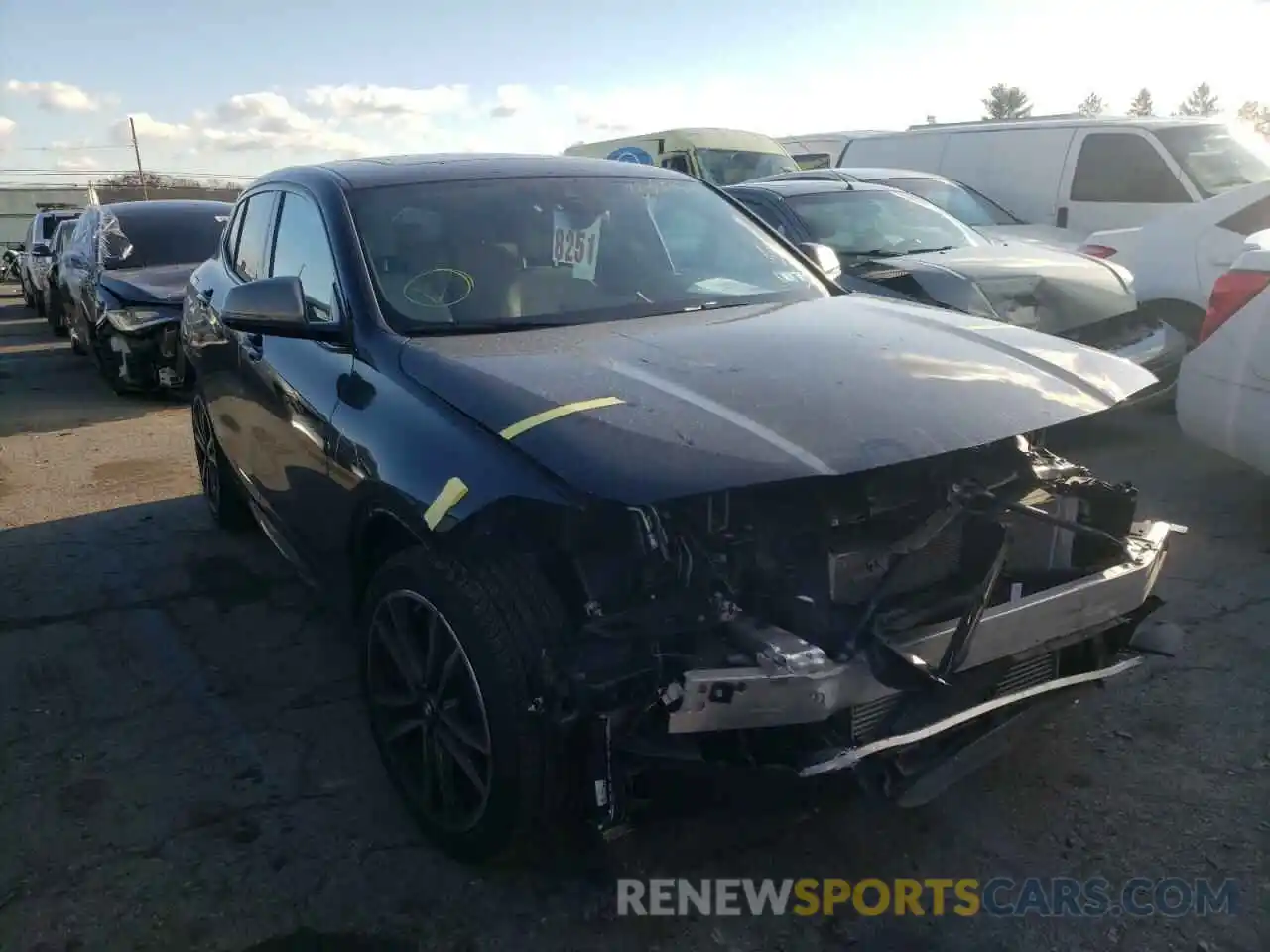 1 Photograph of a damaged car WBXYN1C04L5P84764 BMW X2 2020