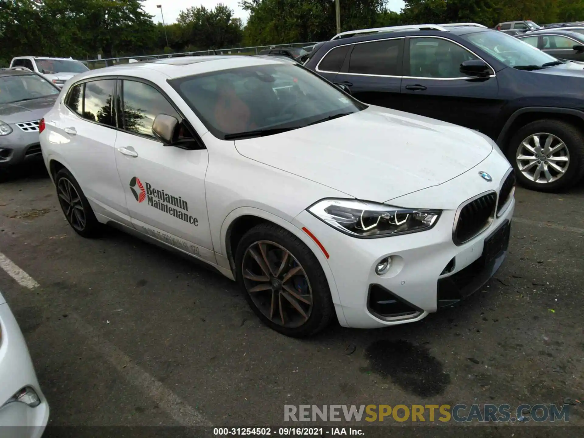 1 Photograph of a damaged car WBXYN1C05L5P38747 BMW X2 2020