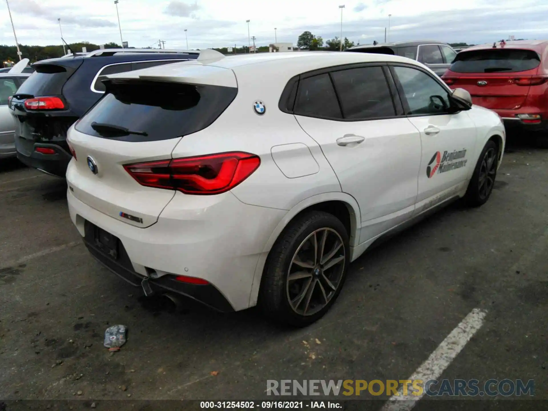 4 Photograph of a damaged car WBXYN1C05L5P38747 BMW X2 2020