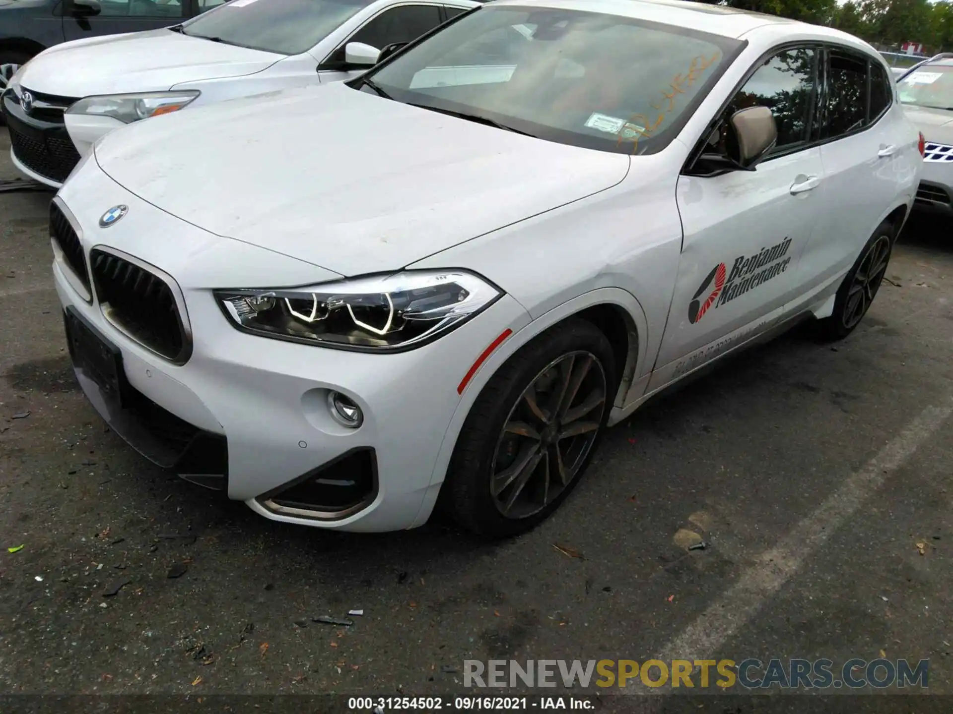 6 Photograph of a damaged car WBXYN1C05L5P38747 BMW X2 2020