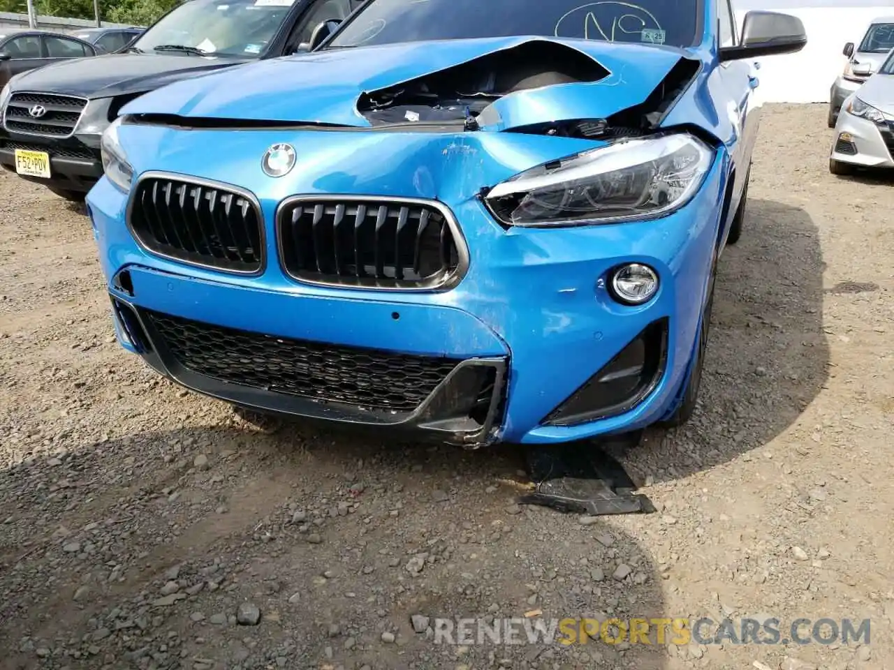 9 Photograph of a damaged car WBXYN1C07L5R80052 BMW X2 2020