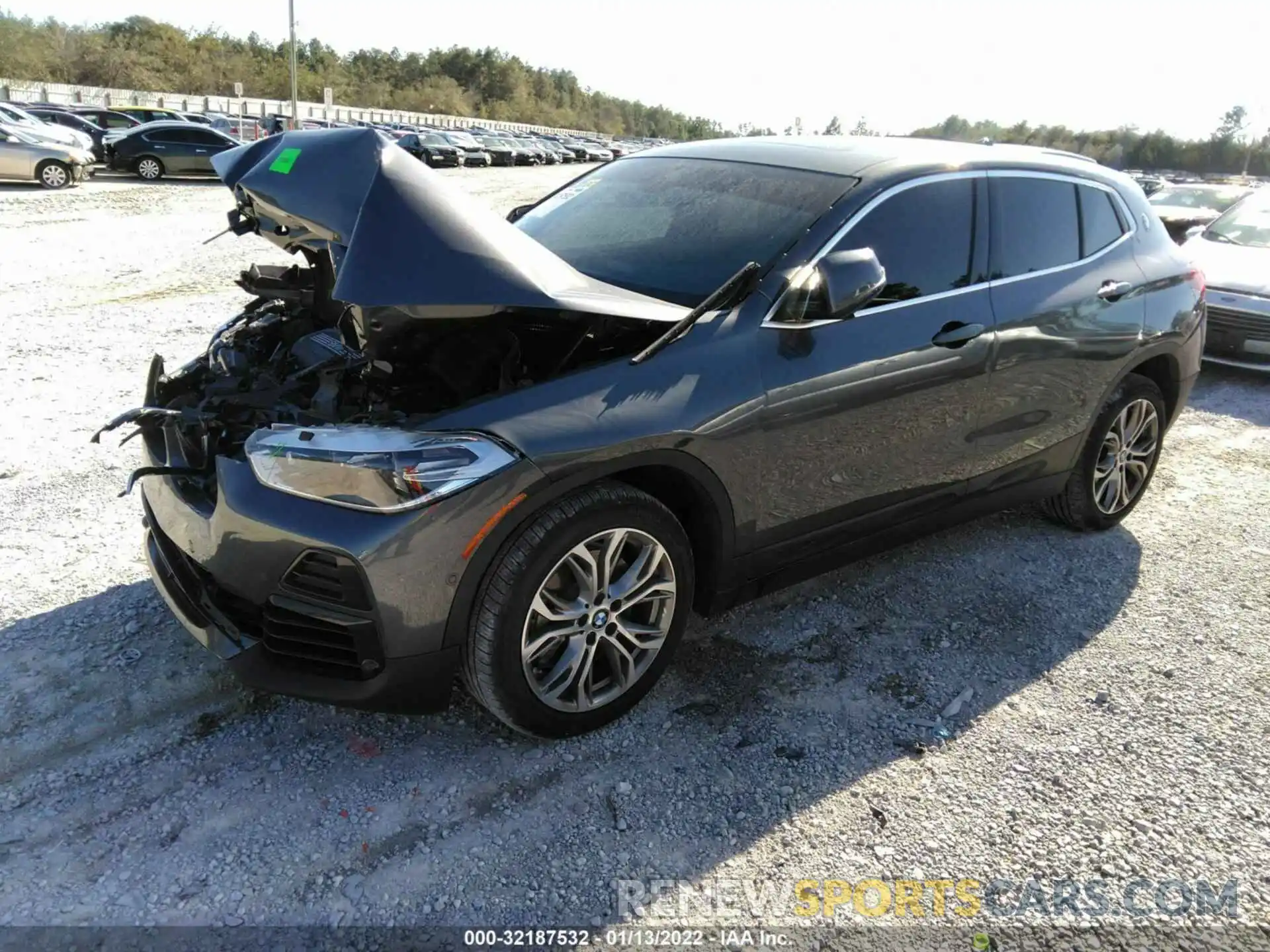 2 Photograph of a damaged car WBXYH9C07M5S48608 BMW X2 2021