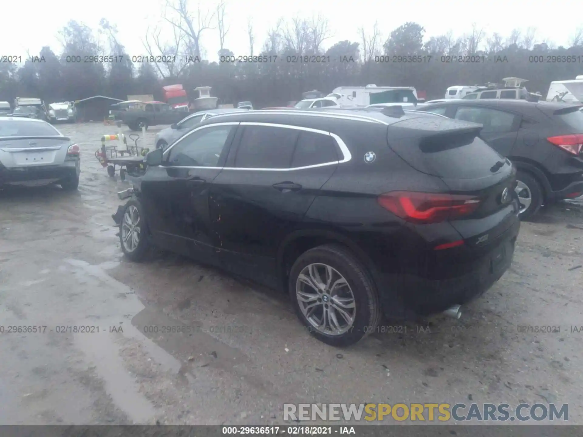 3 Photograph of a damaged car WBXYH9C0XM5S13156 BMW X2 2021