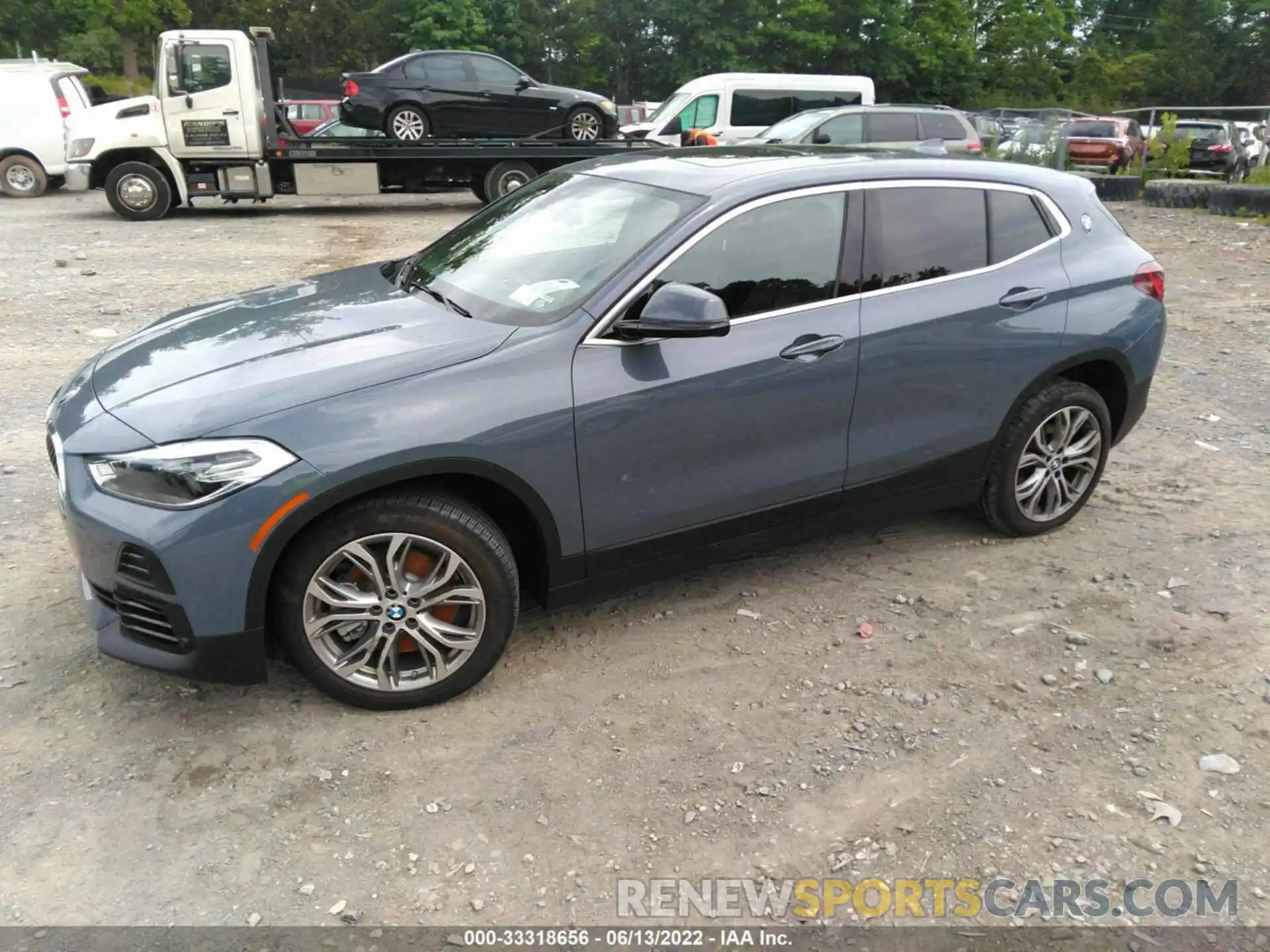 2 Фотография поврежденного автомобиля WBXYJ1C01M5S06716 BMW X2 2021