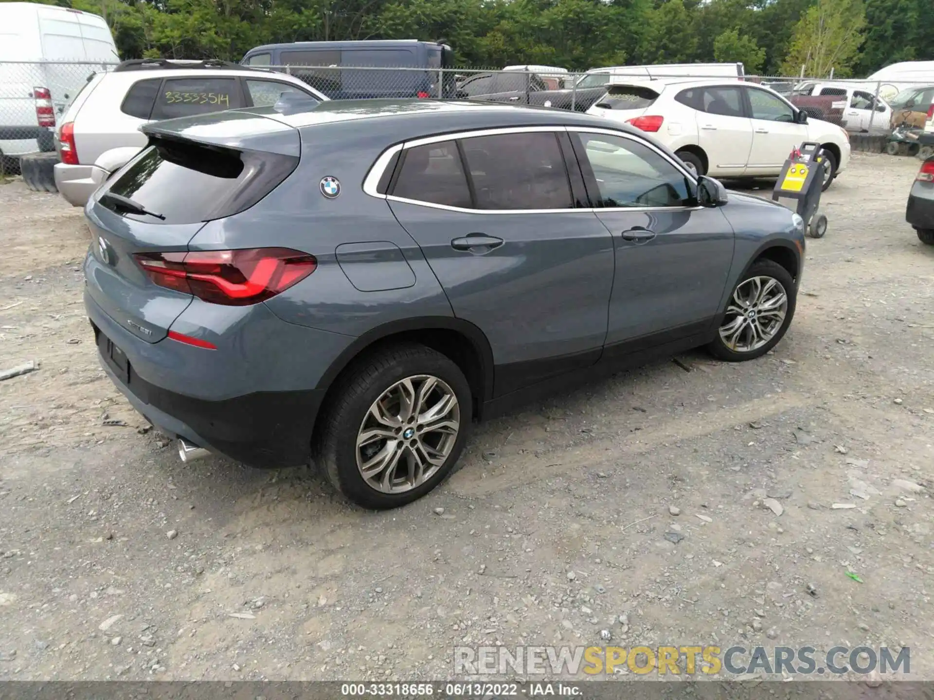 4 Photograph of a damaged car WBXYJ1C01M5S06716 BMW X2 2021