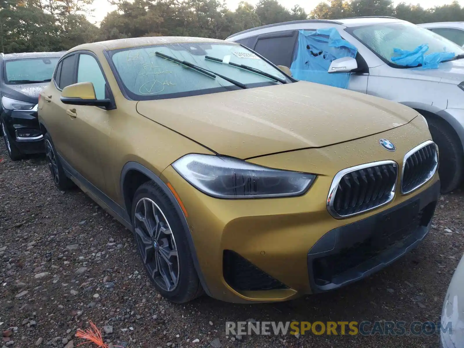 1 Photograph of a damaged car WBXYJ1C01M5S41563 BMW X2 2021