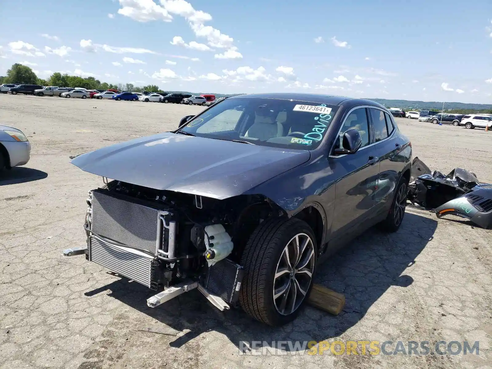 2 Photograph of a damaged car WBXYJ1C05M5S44711 BMW X2 2021