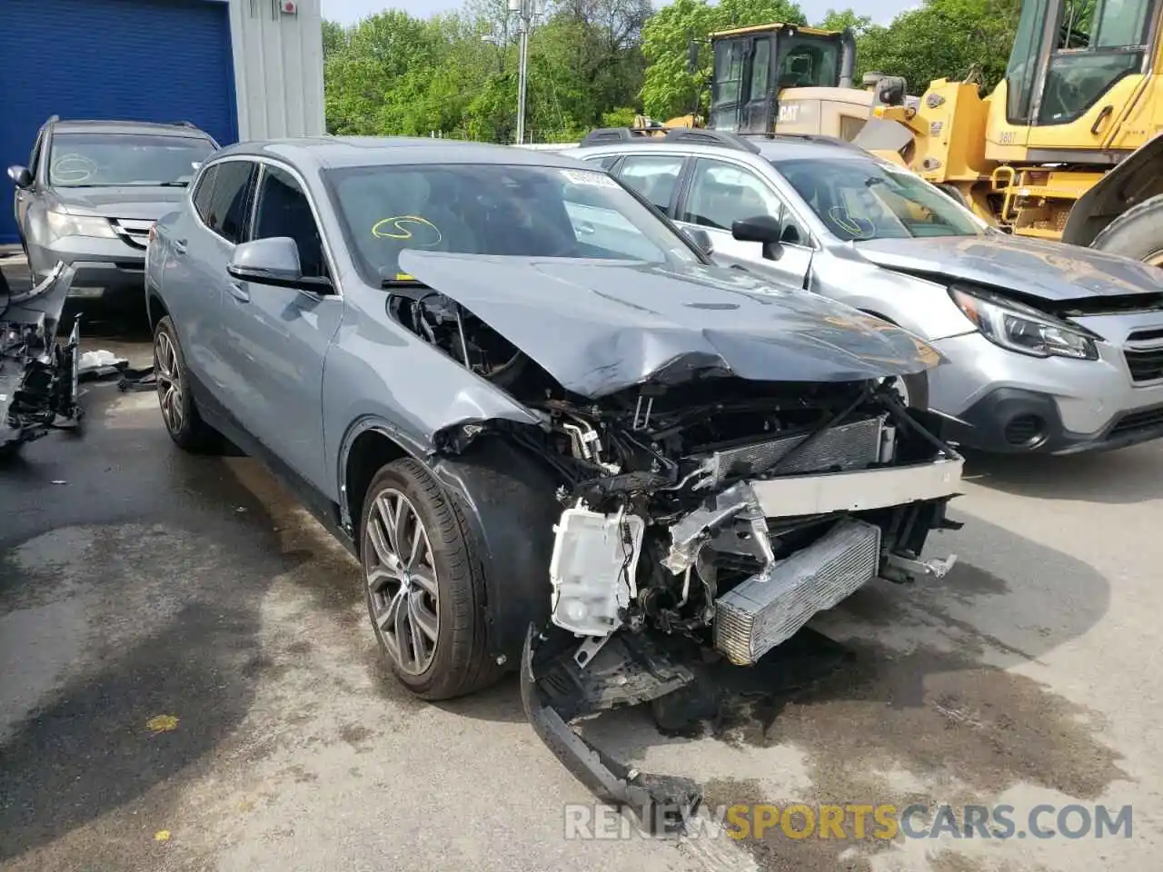 1 Photograph of a damaged car WBXYJ1C06M5S11409 BMW X2 2021