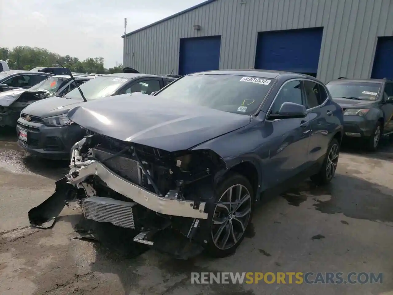 2 Photograph of a damaged car WBXYJ1C06M5S11409 BMW X2 2021