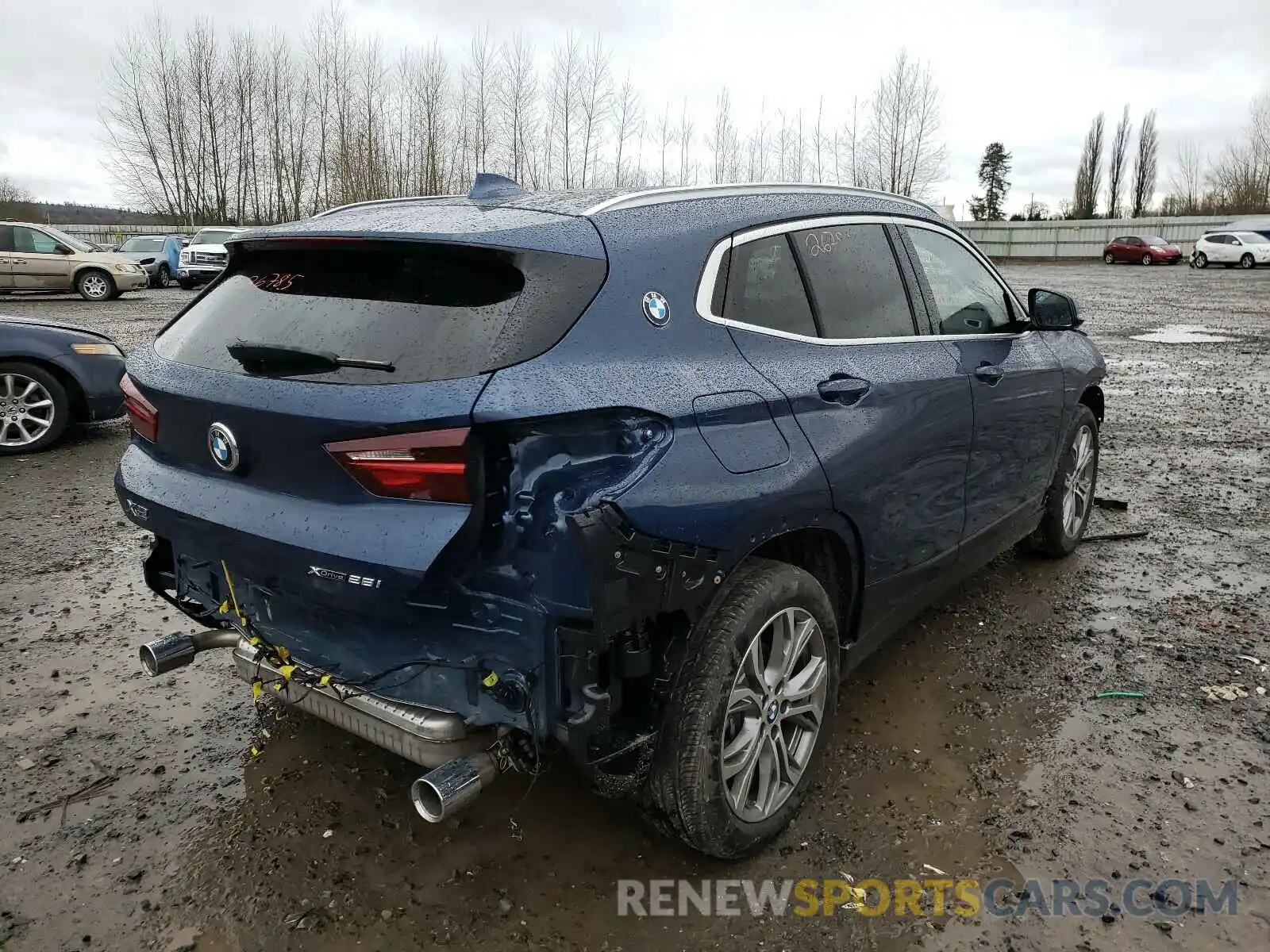 4 Фотография поврежденного автомобиля WBXYJ1C0XM5S16855 BMW X2 2021