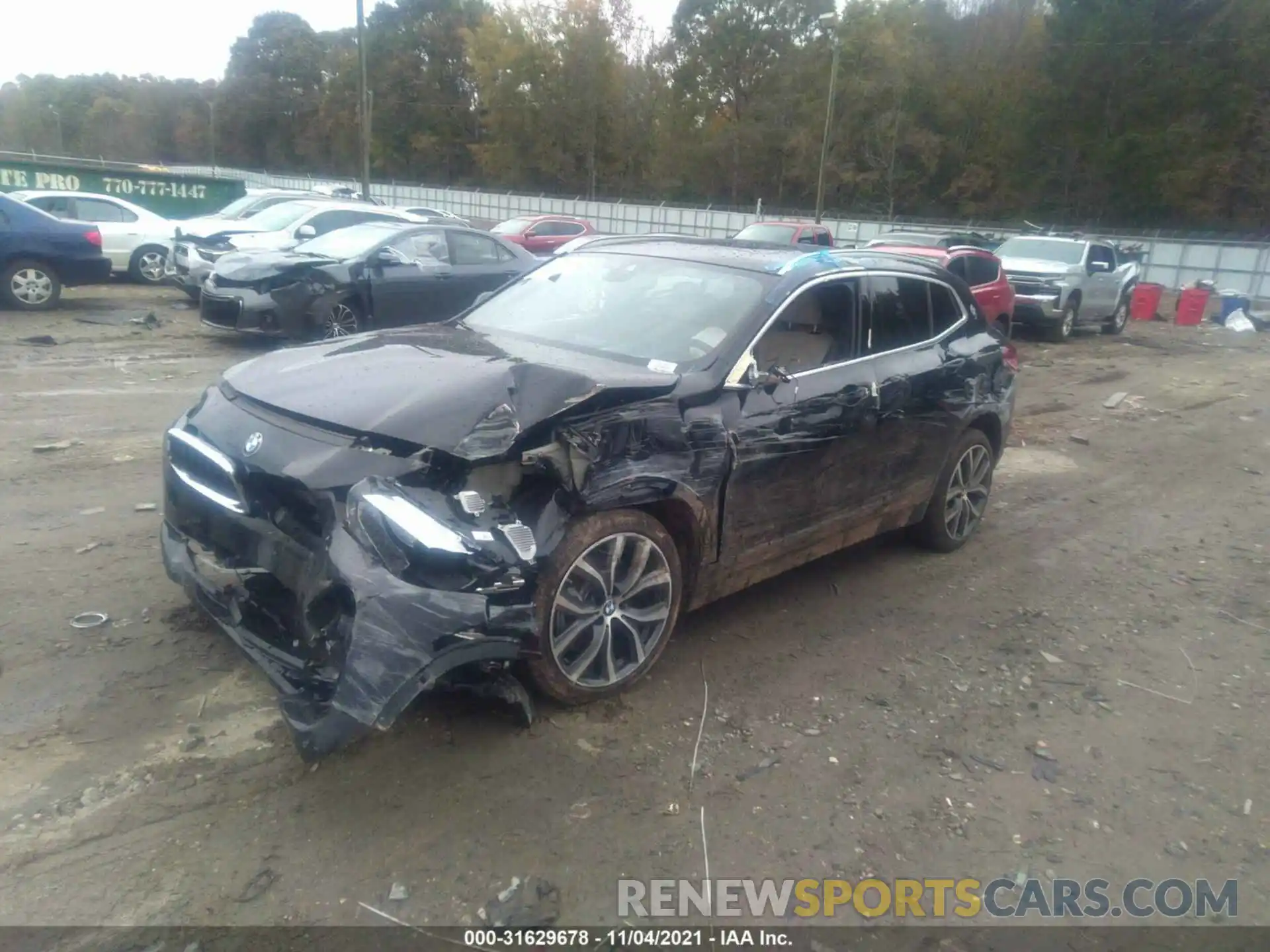 2 Photograph of a damaged car WBXYH9C00N5T76674 BMW X2 2022