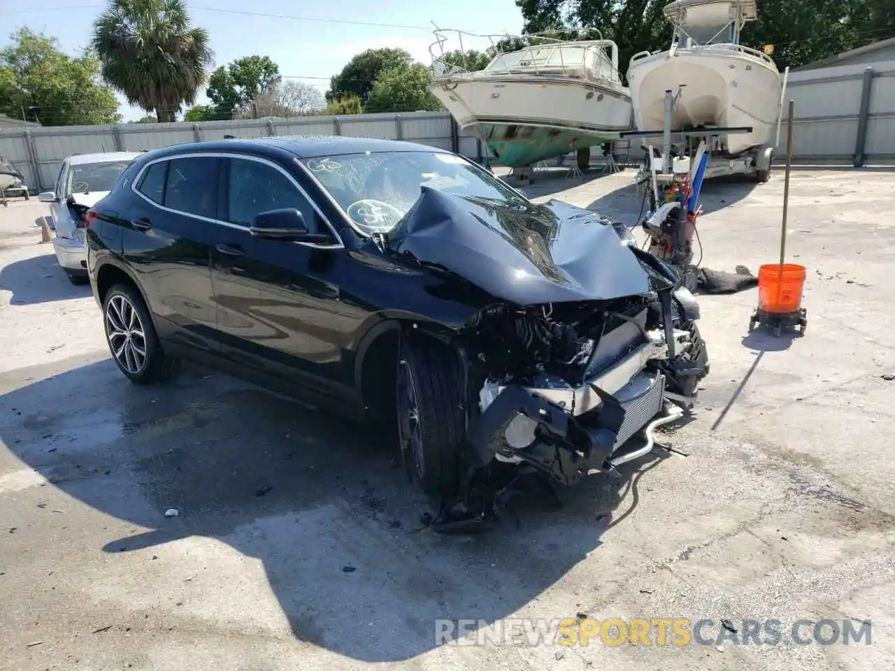 1 Photograph of a damaged car WBXYH9C02N5U56865 BMW X2 2022