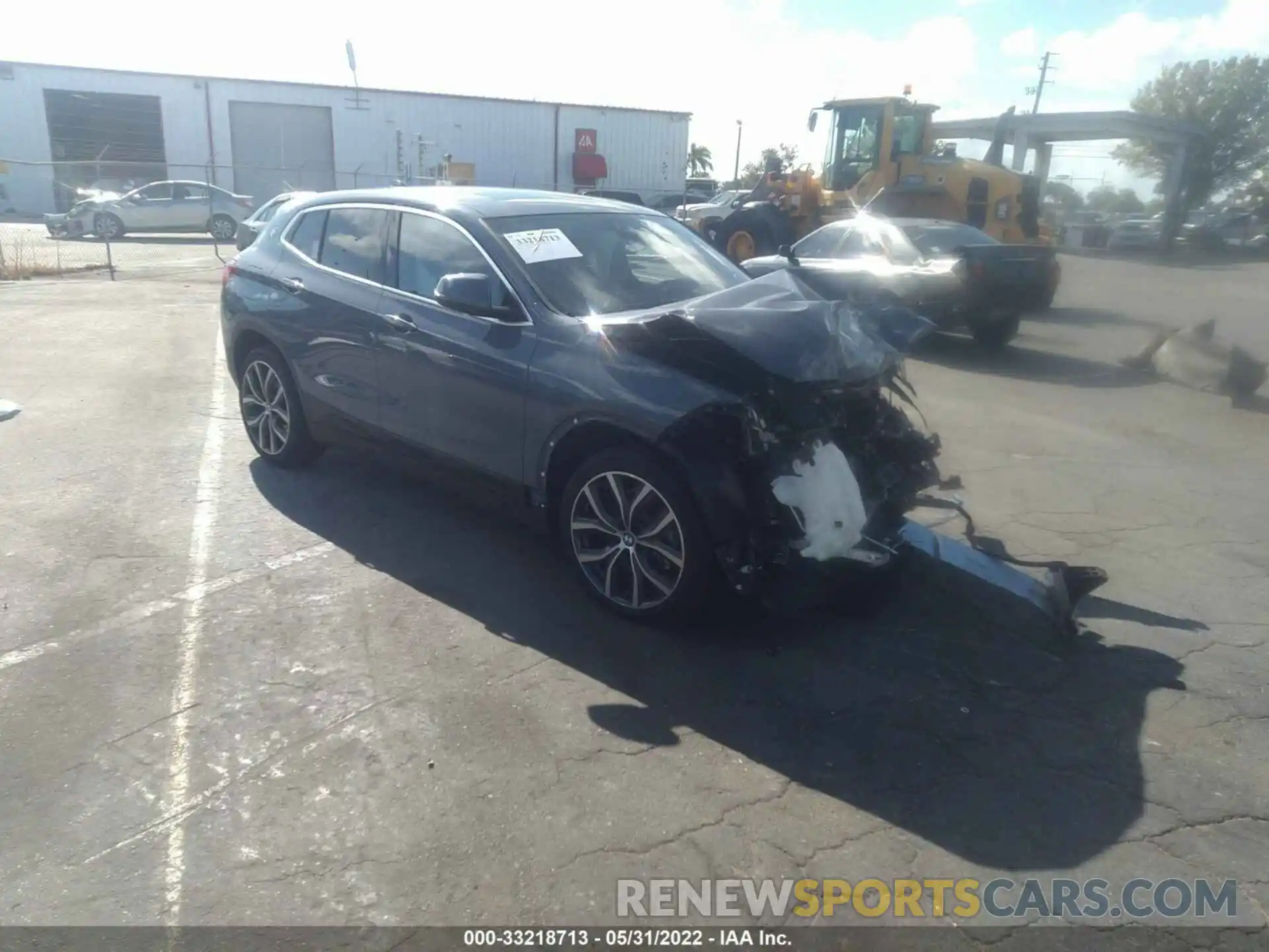 1 Photograph of a damaged car WBXYH9C03N5U56244 BMW X2 2022