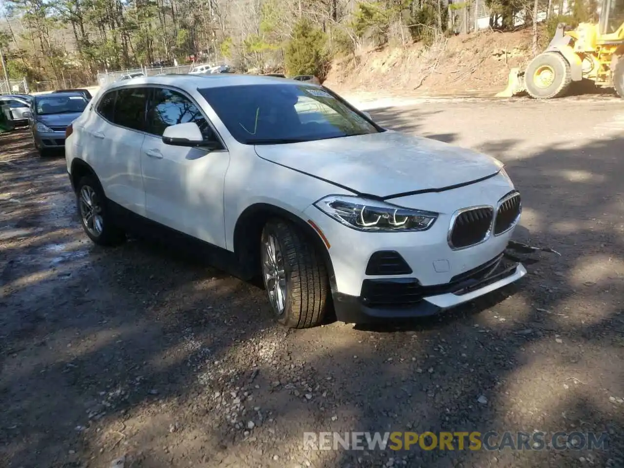 1 Photograph of a damaged car WBXYH9C04N5U12401 BMW X2 2022