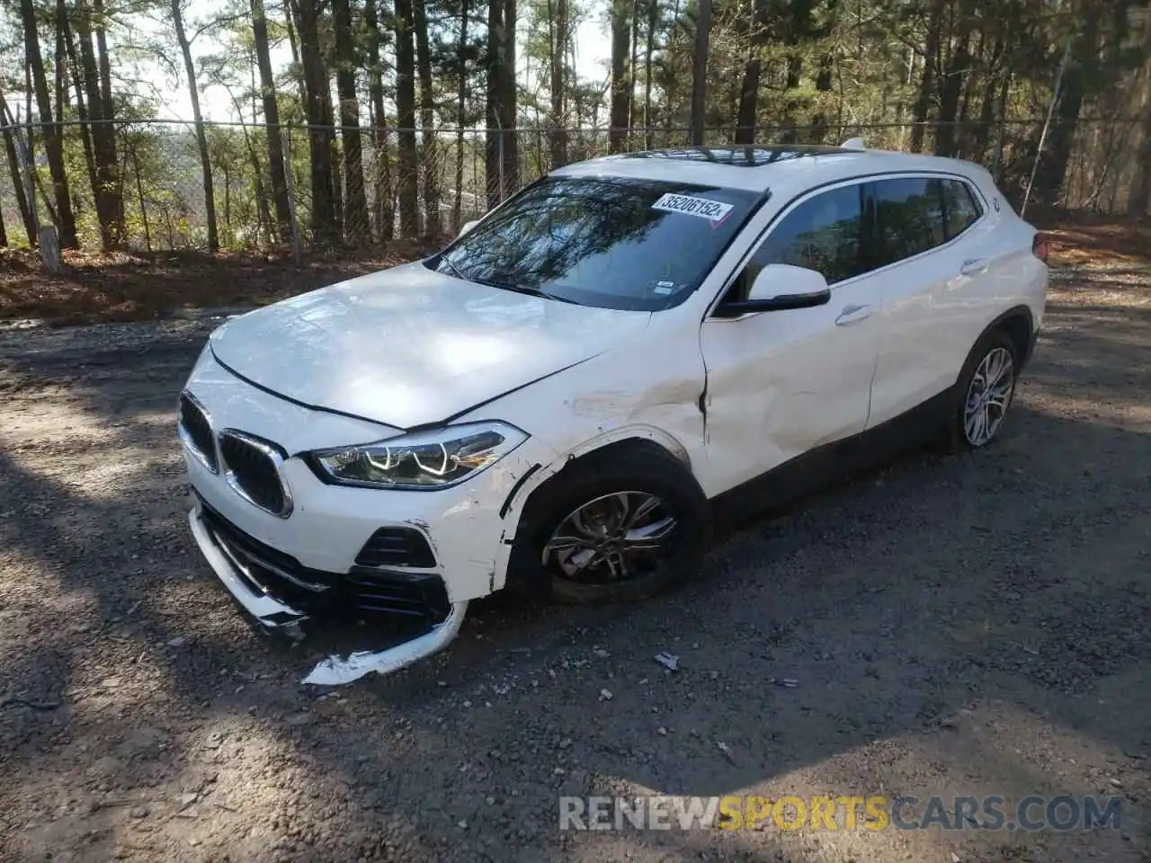 2 Photograph of a damaged car WBXYH9C04N5U12401 BMW X2 2022