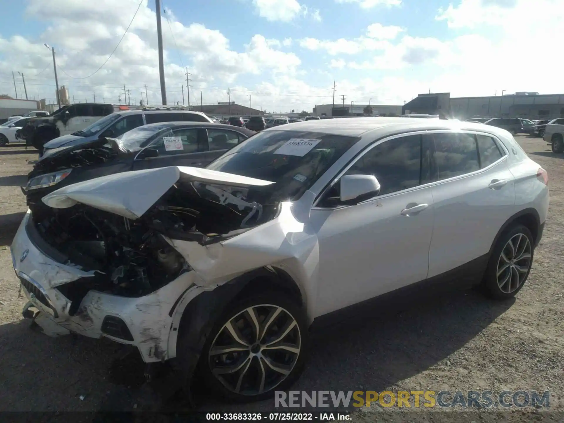 2 Photograph of a damaged car WBXYH9C09N5U36094 BMW X2 2022