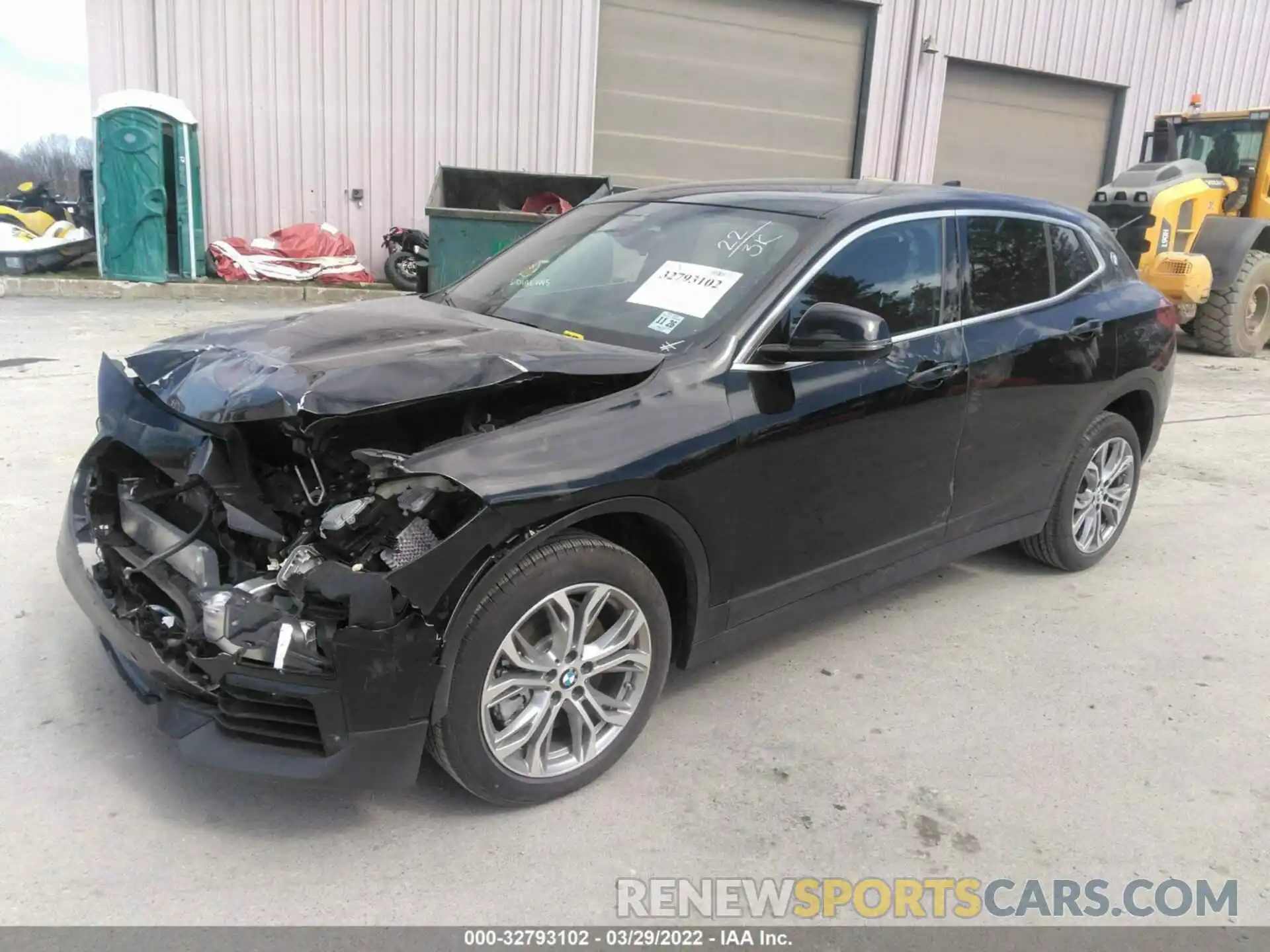 2 Photograph of a damaged car WBXYJ1C00N5U33316 BMW X2 2022