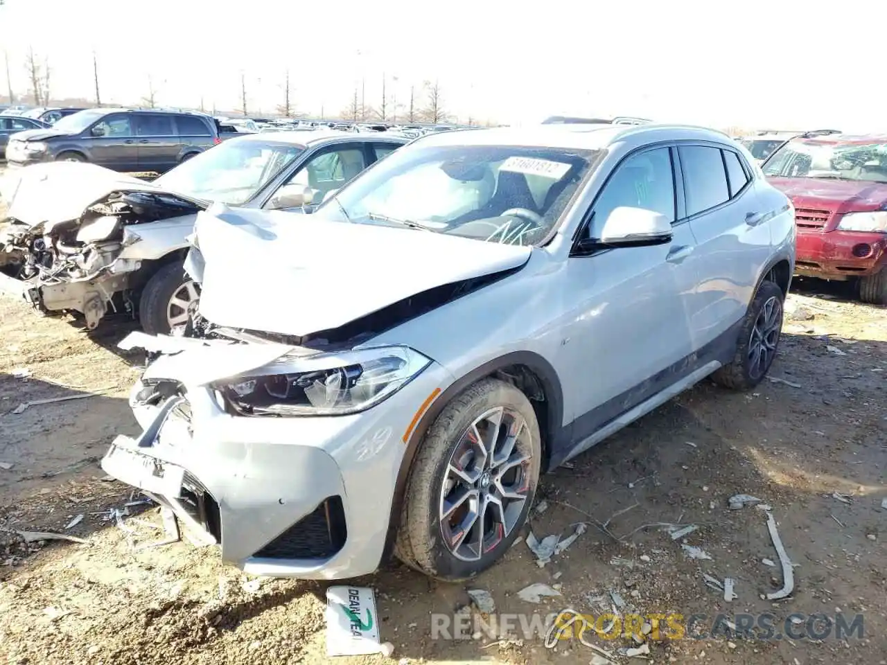 2 Photograph of a damaged car WBXYJ1C01N5T59324 BMW X2 2022