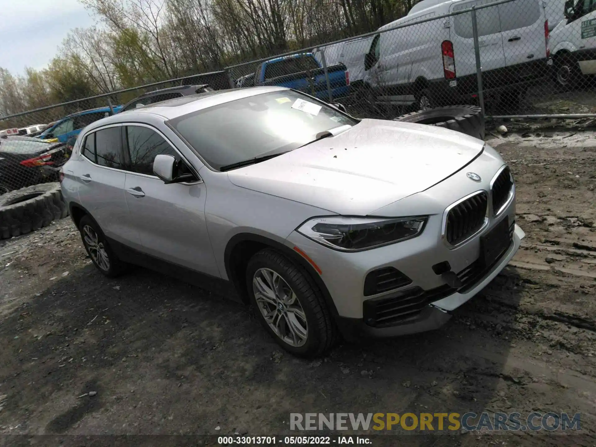 1 Photograph of a damaged car WBXYJ1C01N5T61445 BMW X2 2022