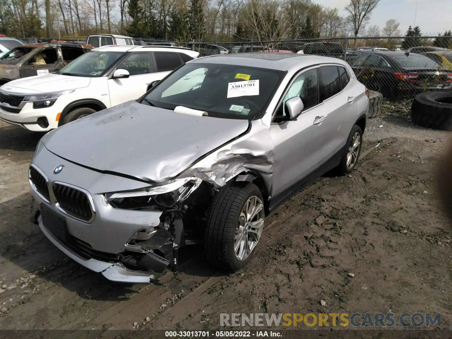 2 Photograph of a damaged car WBXYJ1C01N5T61445 BMW X2 2022