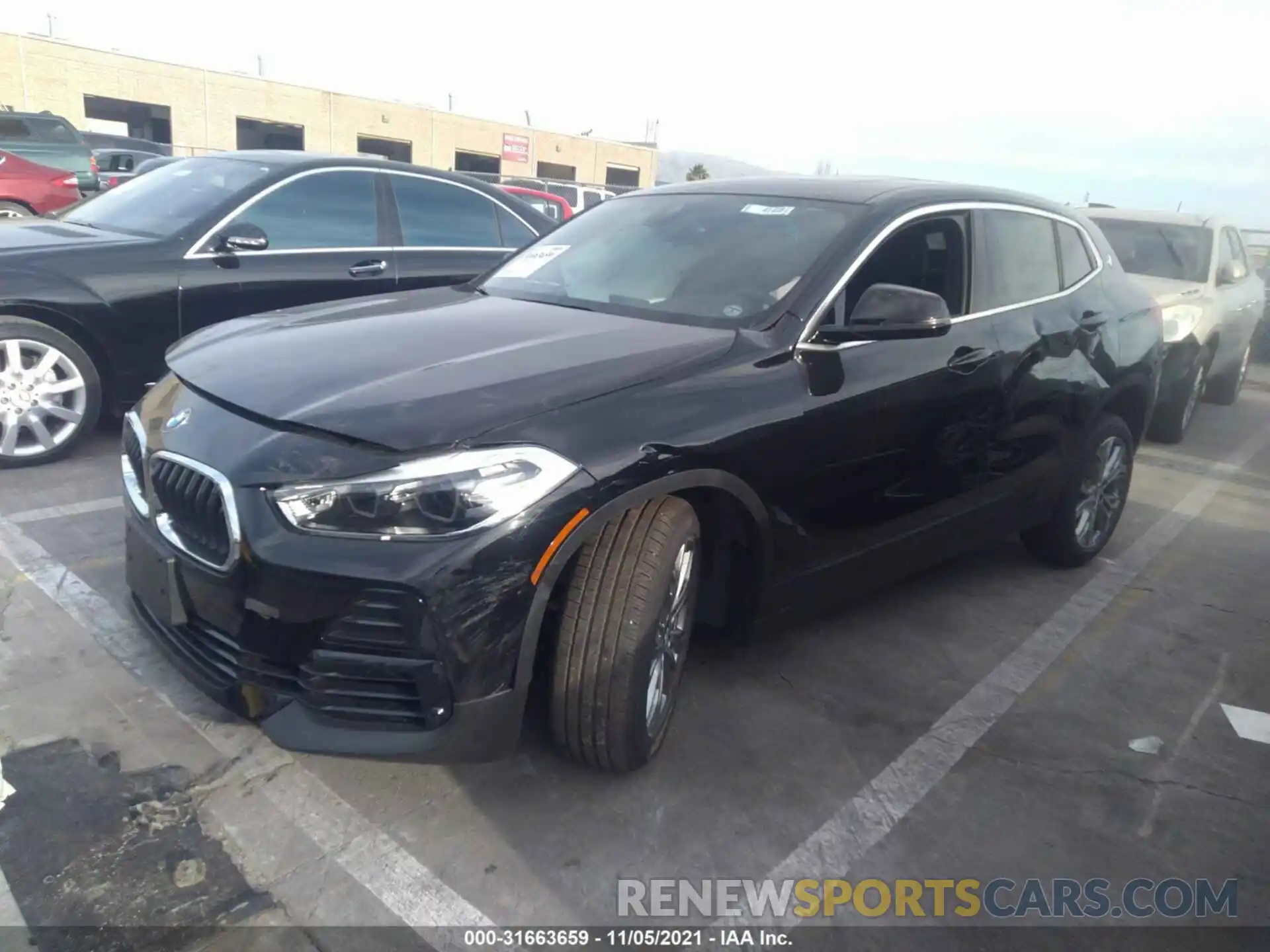 2 Photograph of a damaged car WBXYJ1C01N5U18615 BMW X2 2022