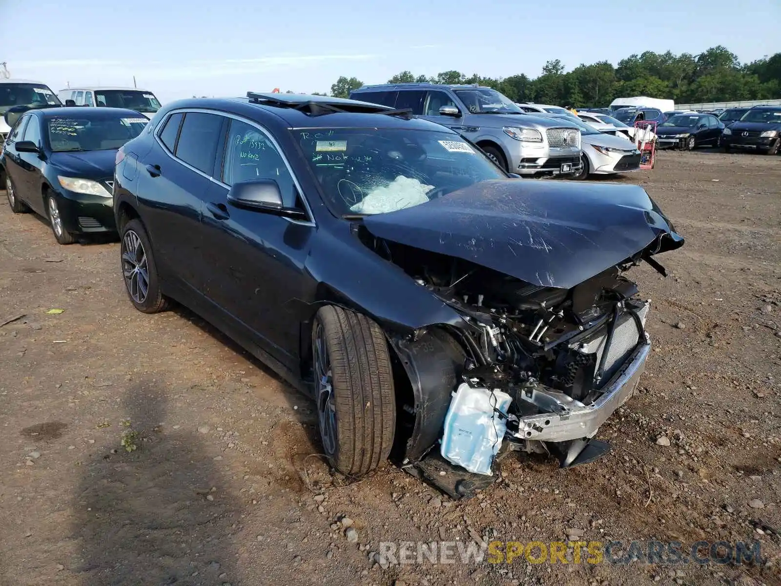 1 Photograph of a damaged car WBXYJ1C02N5T44573 BMW X2 2022