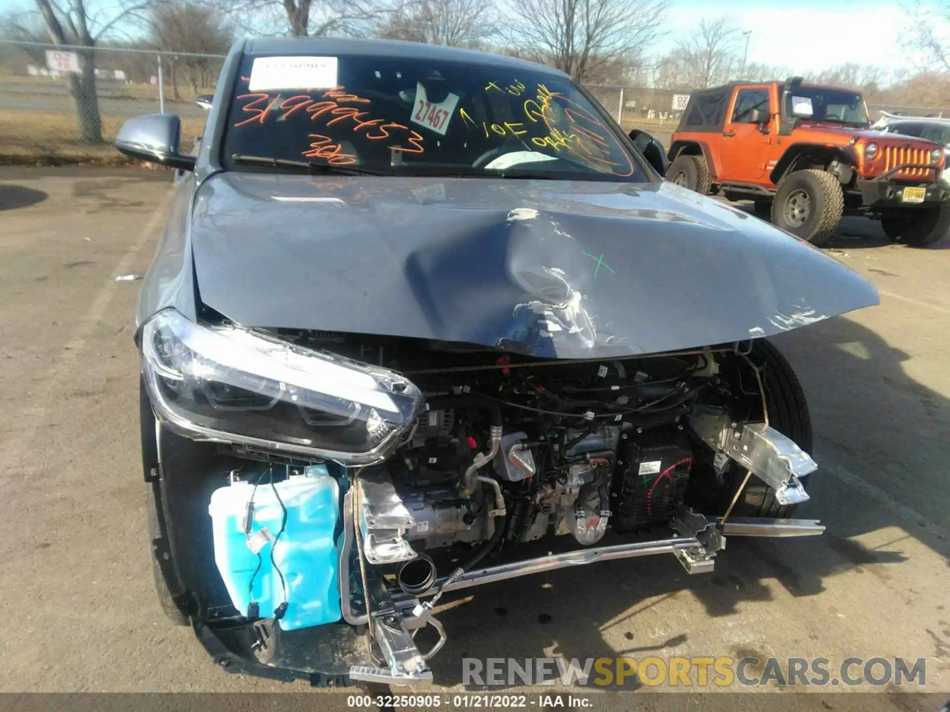 6 Photograph of a damaged car WBXYJ1C02N5U26917 BMW X2 2022