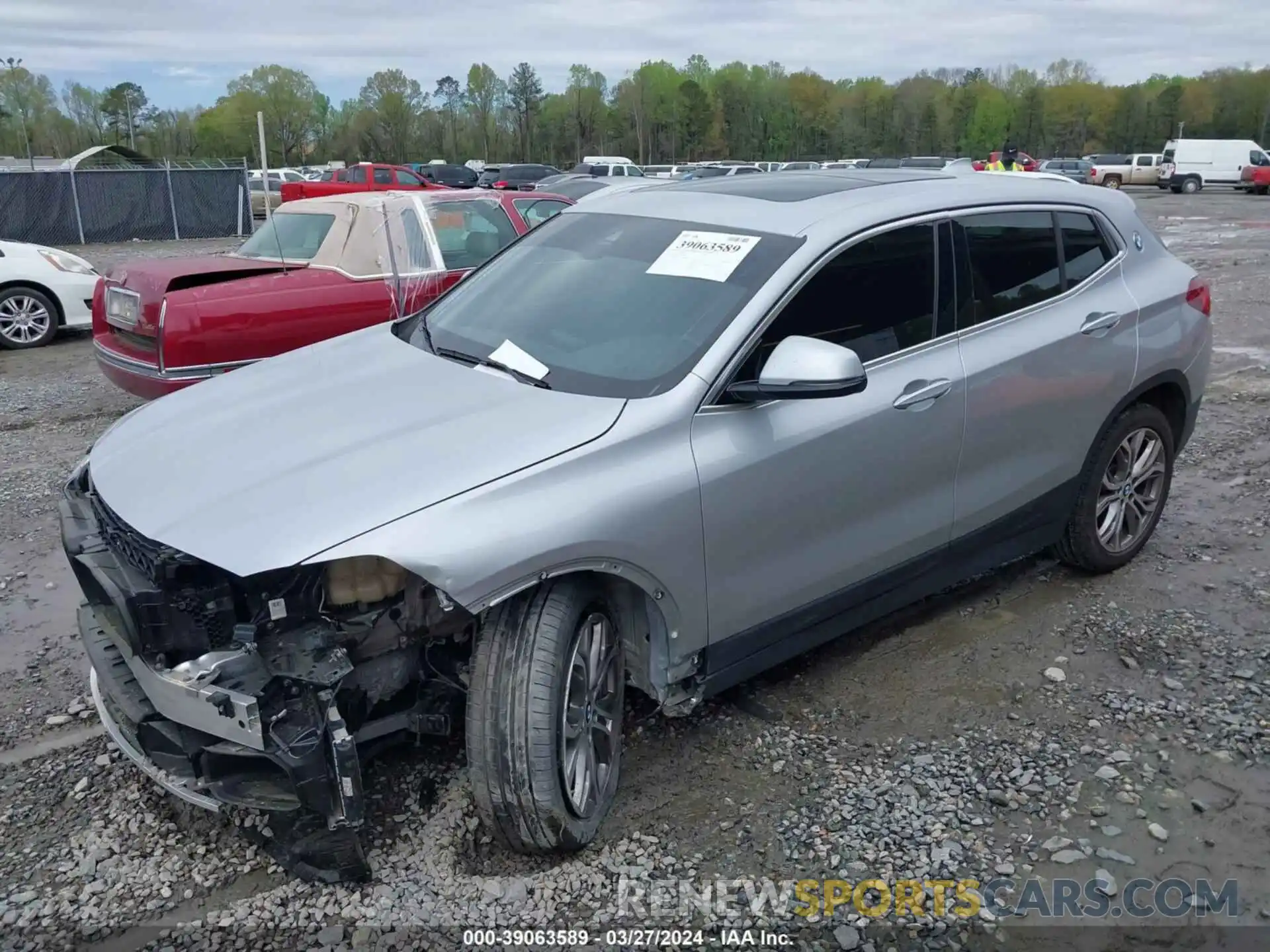 2 Фотография поврежденного автомобиля WBXYJ1C02N5U27016 BMW X2 2022