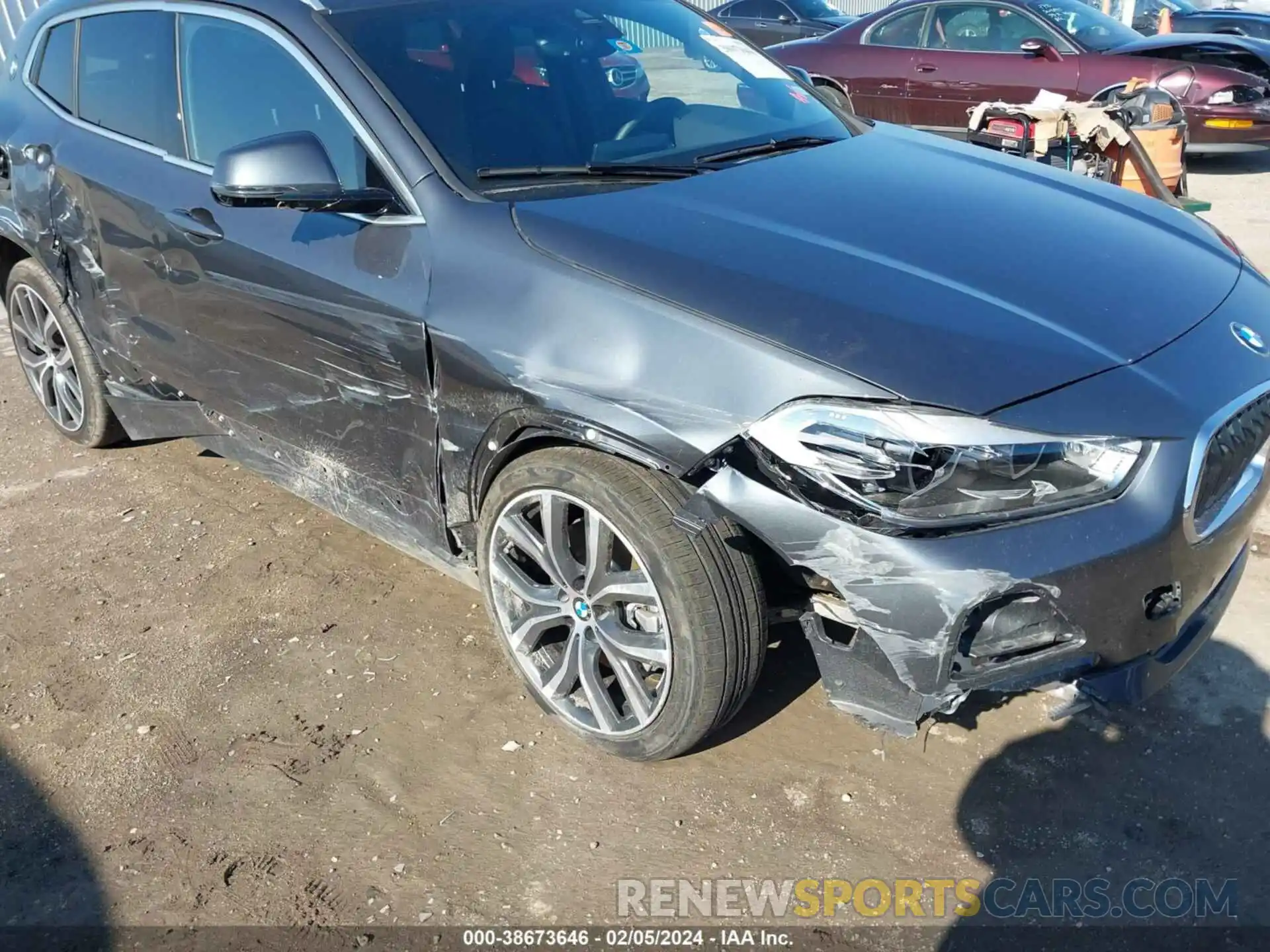 6 Фотография поврежденного автомобиля WBXYJ1C03N5T72186 BMW X2 2022