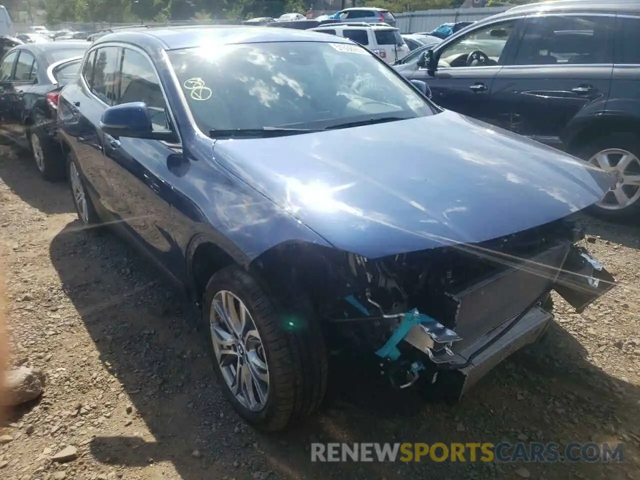 1 Photograph of a damaged car WBXYJ1C04N5T72536 BMW X2 2022