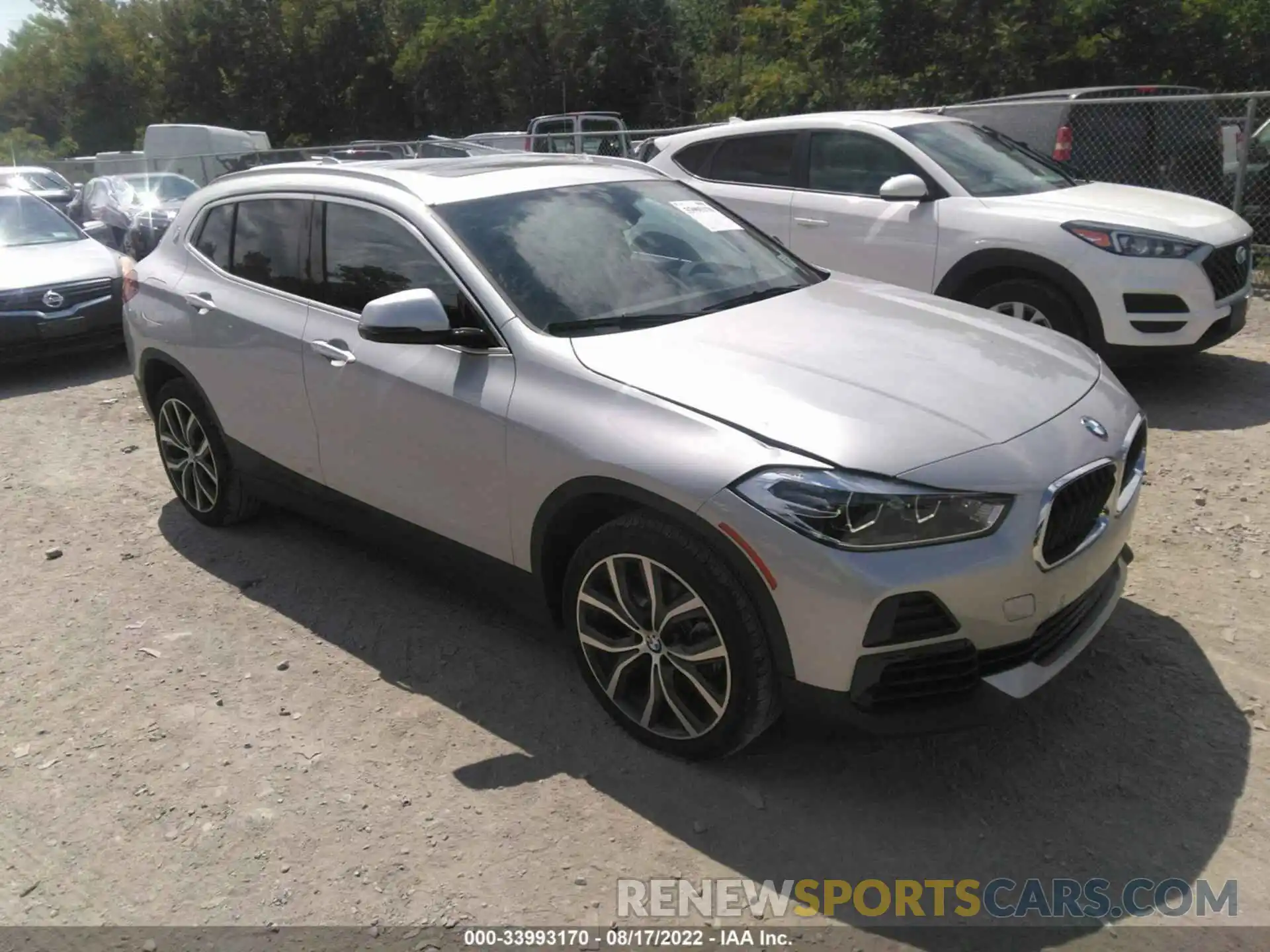 1 Photograph of a damaged car WBXYJ1C07N5T74054 BMW X2 2022